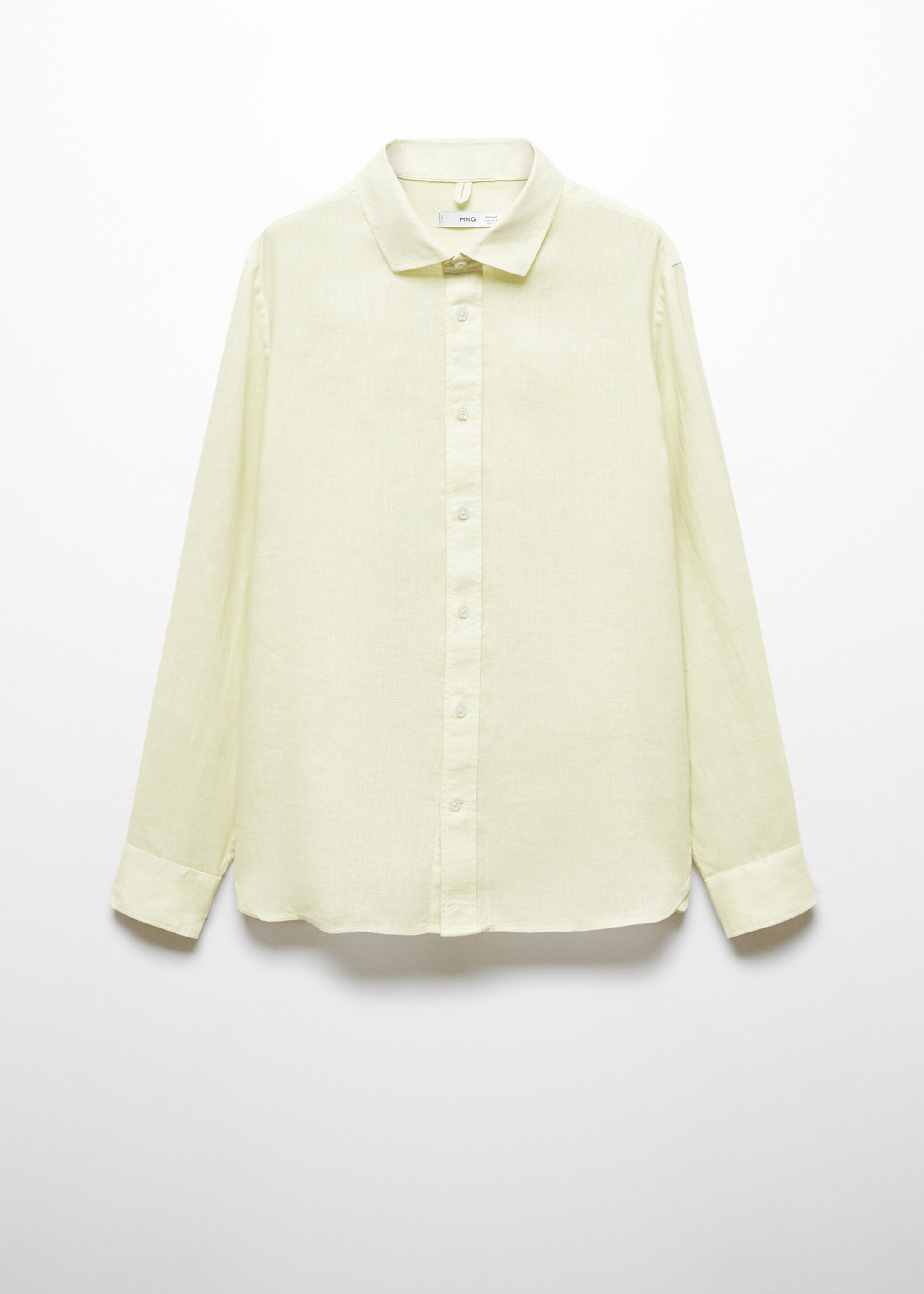 Chemise classic-fit 100 % lin - Article sans modèle