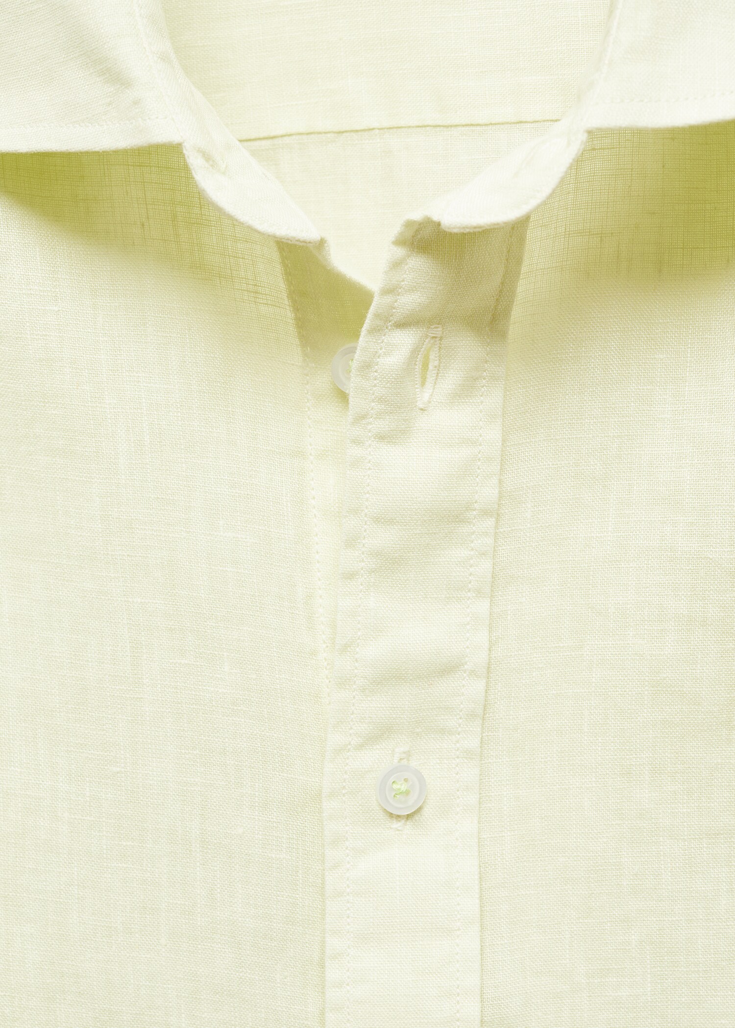Camisa classic fit 100% lino - Detalle del artículo 8