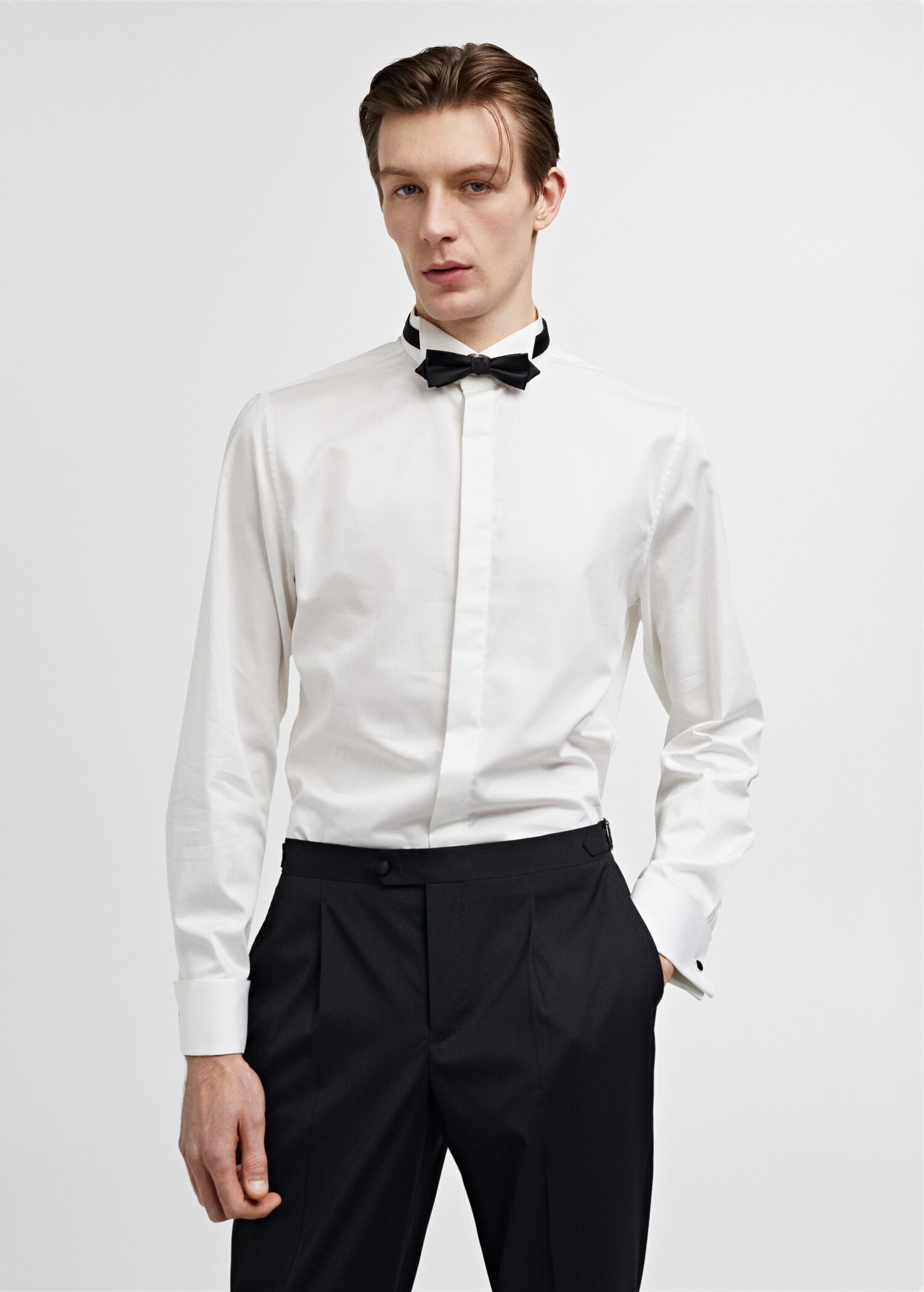 Πουκάμισο slim fit σμόκιν - Μεσαίο πλάνο