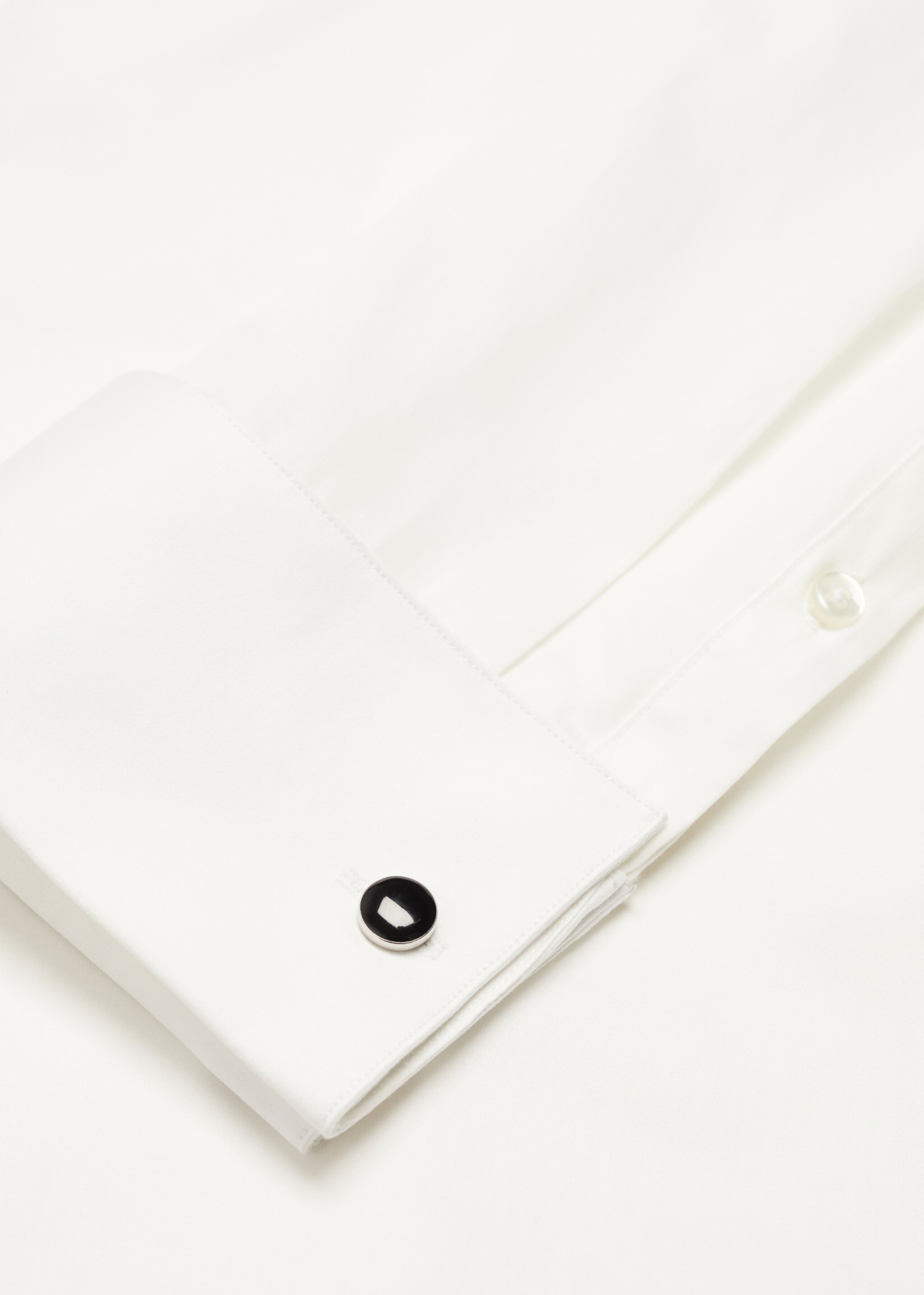 Slim-fit tuxedo shirt - Details of the article 0
