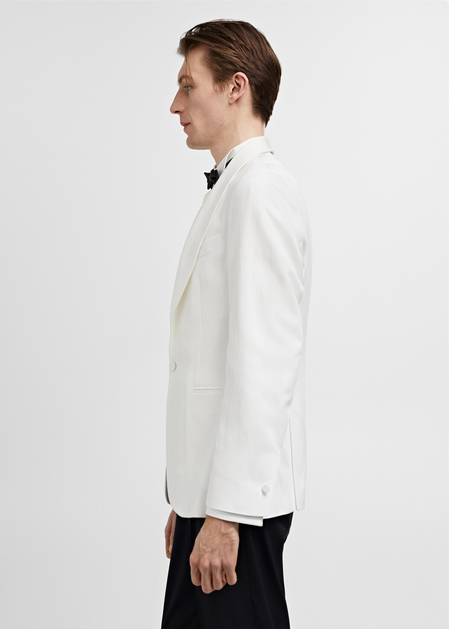 Veste smoking slim-fit Tencel lin - Détail de l'article 2