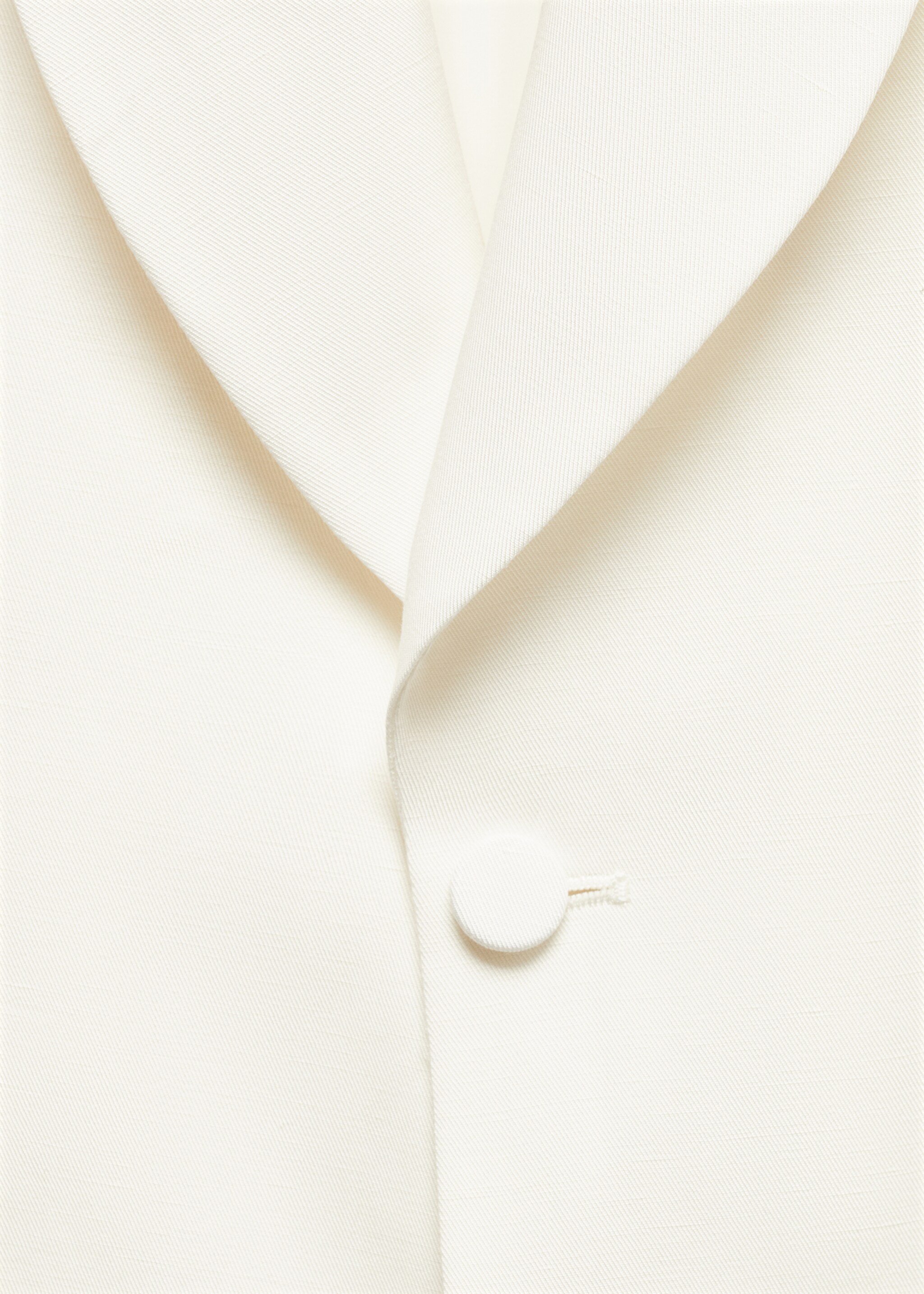 Slim-fit Tencel linen tuxedo jacket - Details of the article 8