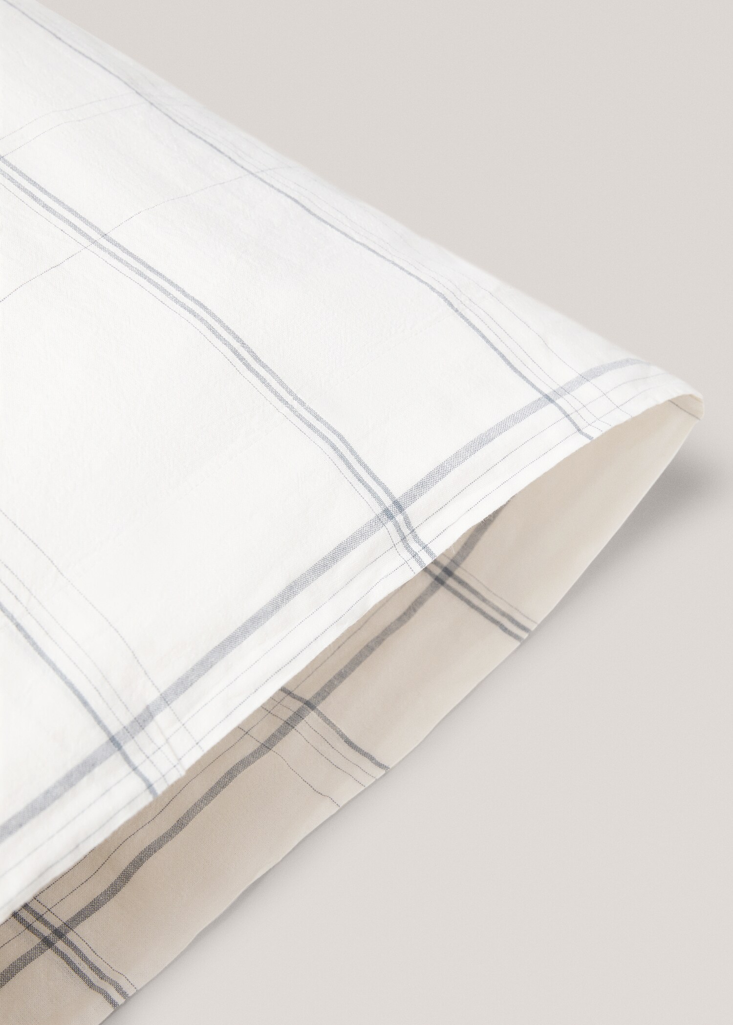 Funda almohada algodón lino 45x110cm - Detalle del artículo 1