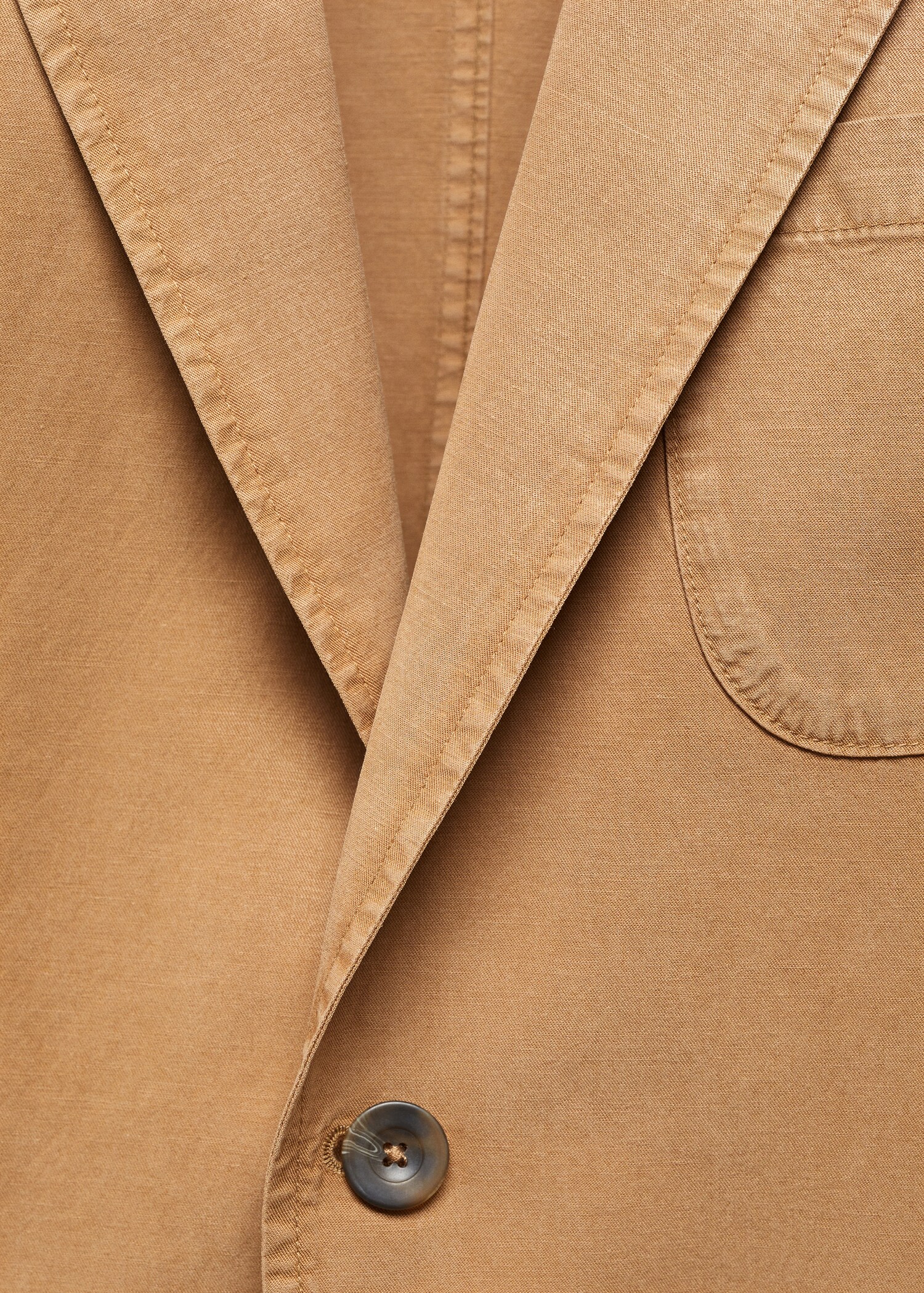 Kavaj slim fit linne/bomull - Detaljer om artikeln 8