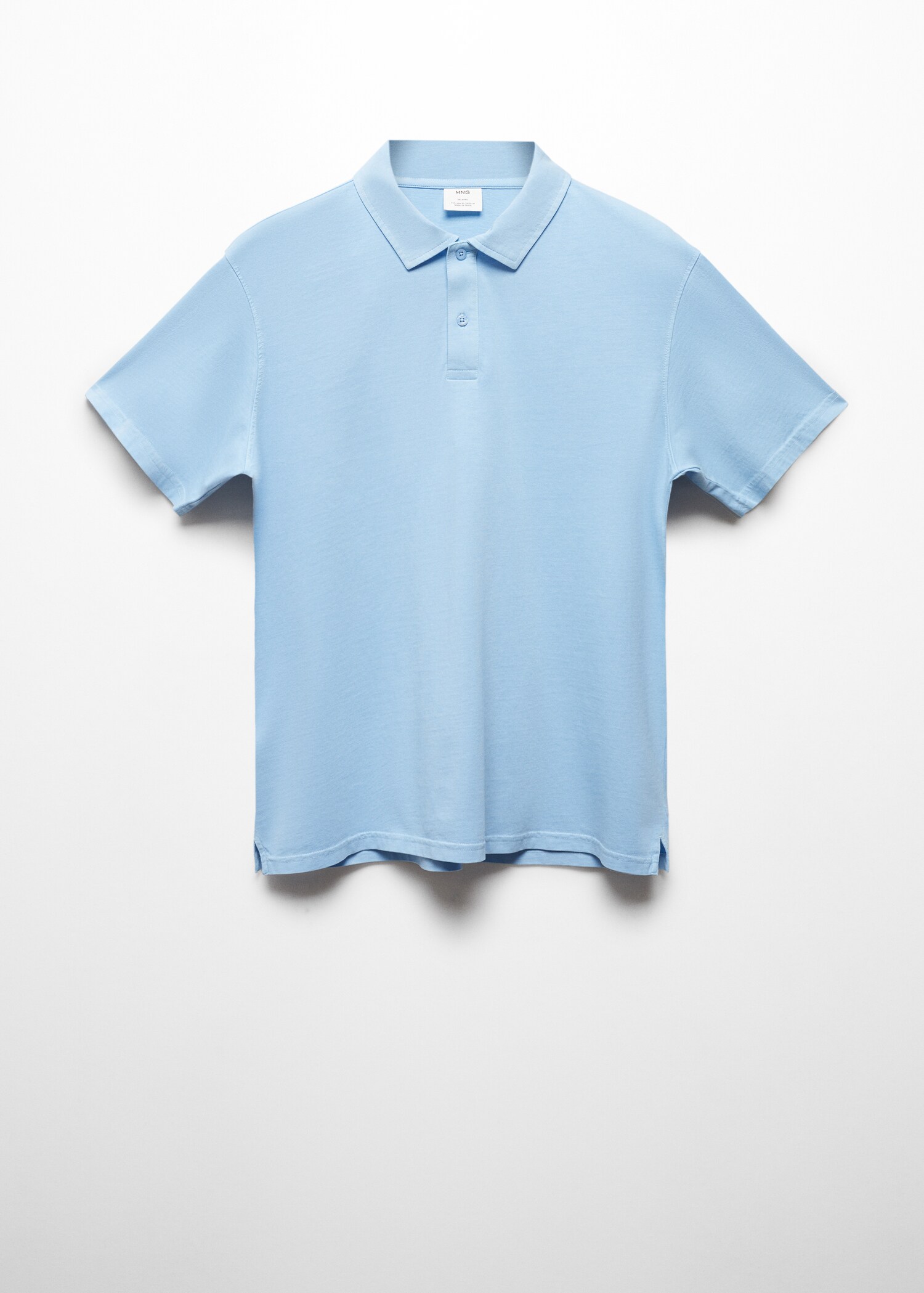 100% cotton relaxed-fit polo shirt - Article without model