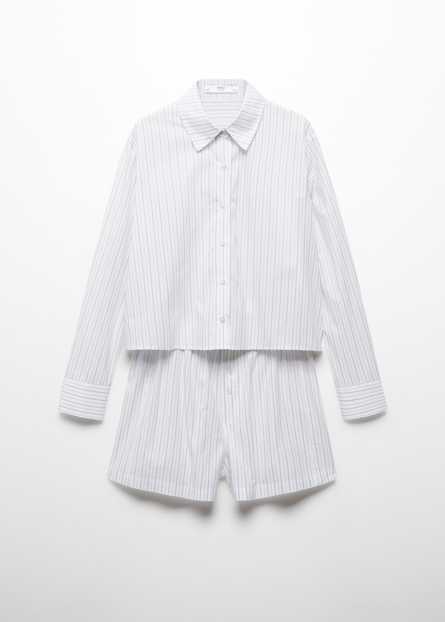 Pijama dos piezas algodón rayas - Artículo sin modelo