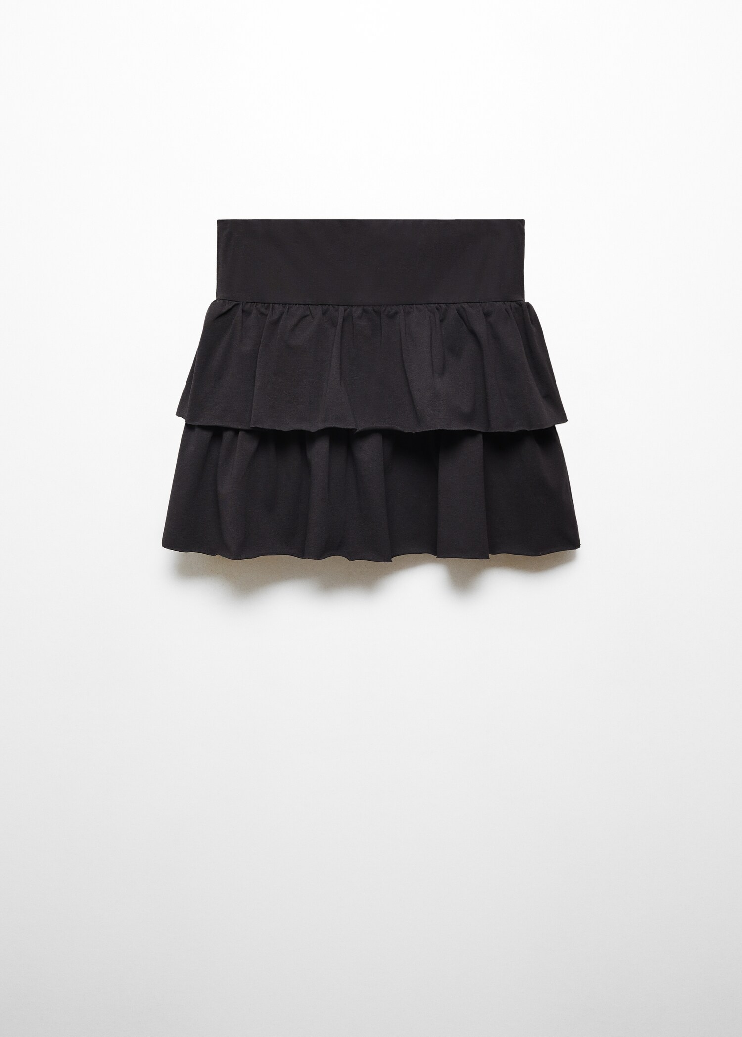 Ruffled cotton skirt - Article without model