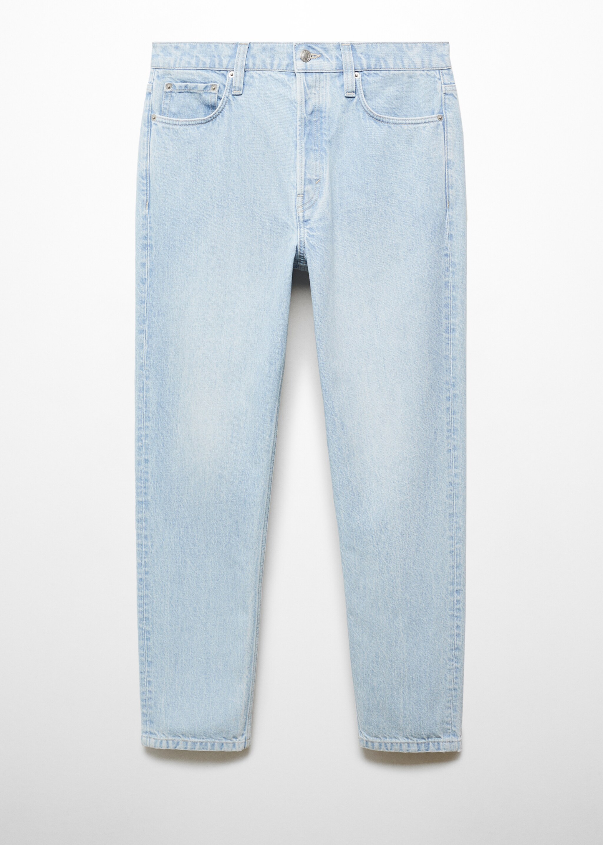 Jeans regular fit algodón tencel BERTO® - Artículo sin modelo, Azul claro. Ref: 67077910-00.