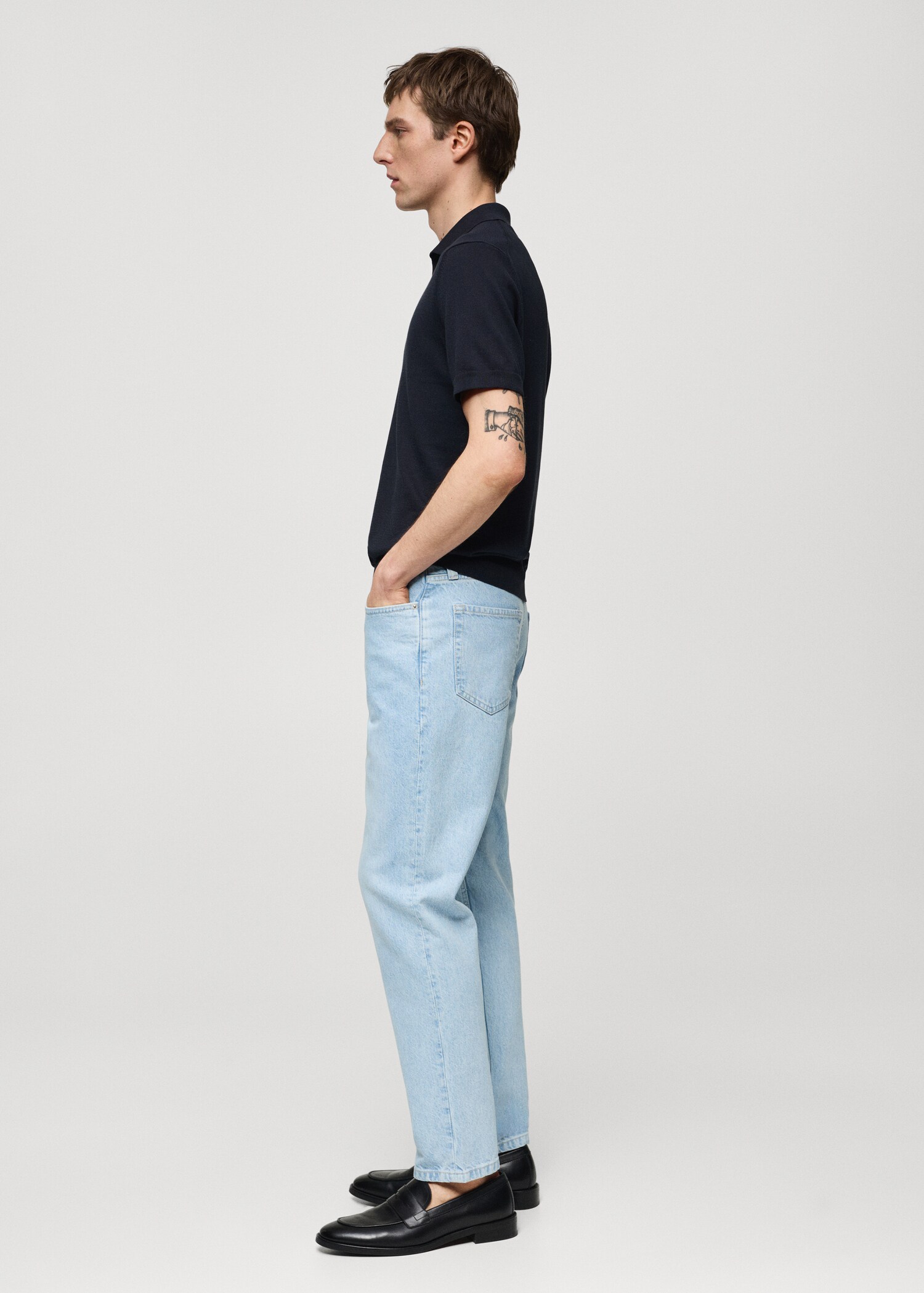 Jeans regular fit algodón tencel BERTO® - Detalle del artículo 2