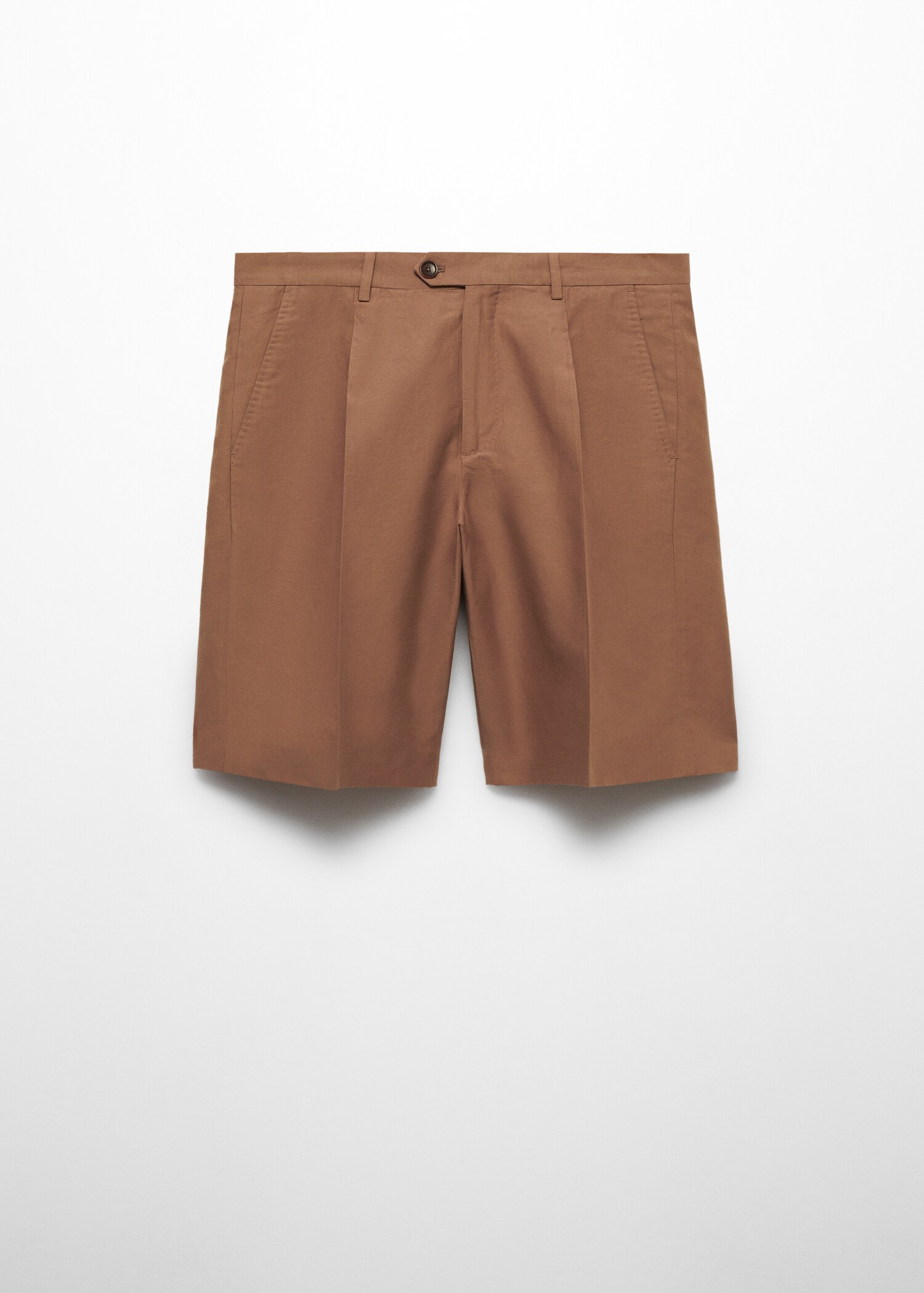 Cotton linen suit bermuda shorts - Article without model
