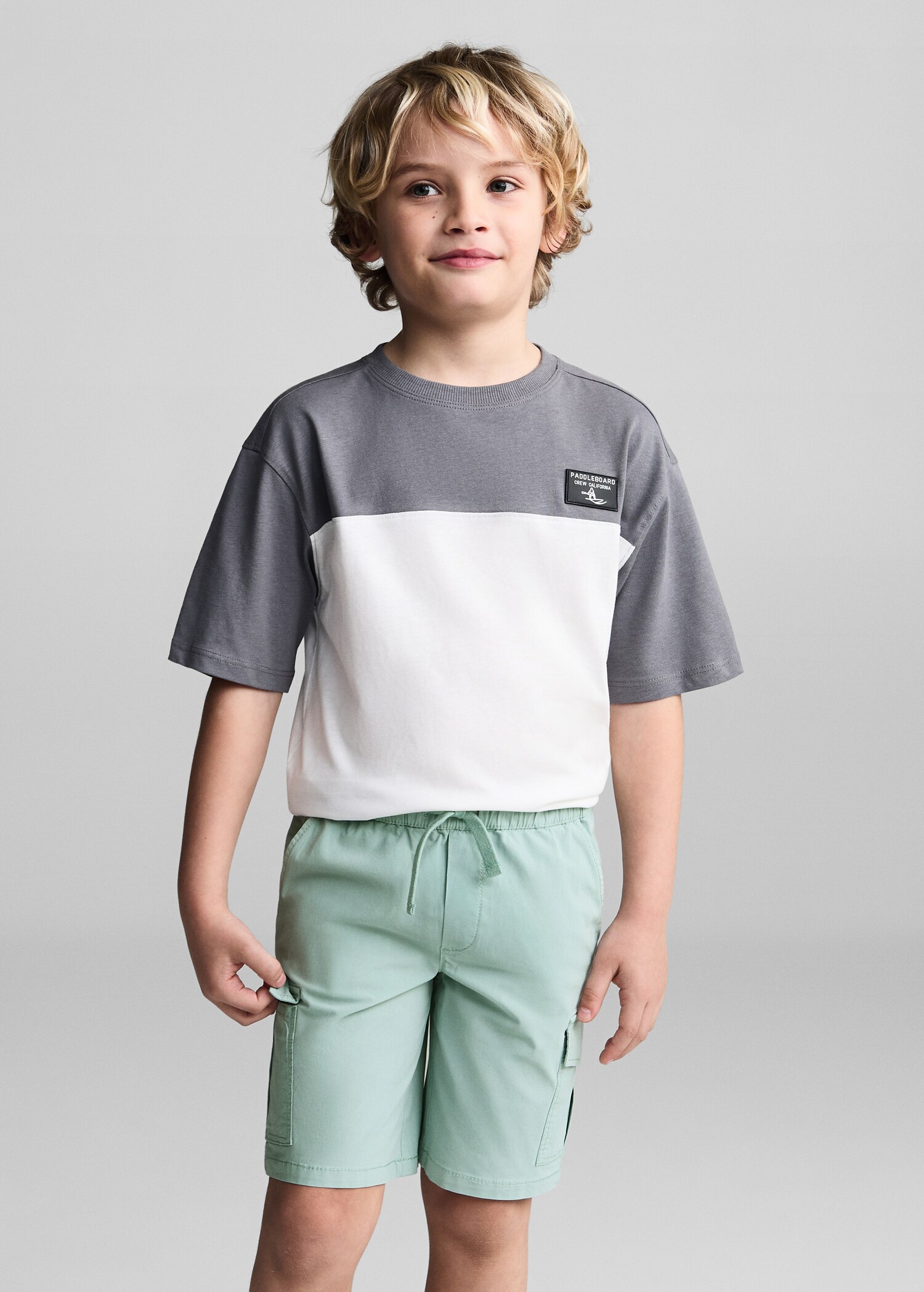Cargo pockets Bermuda shorts - Medium plane