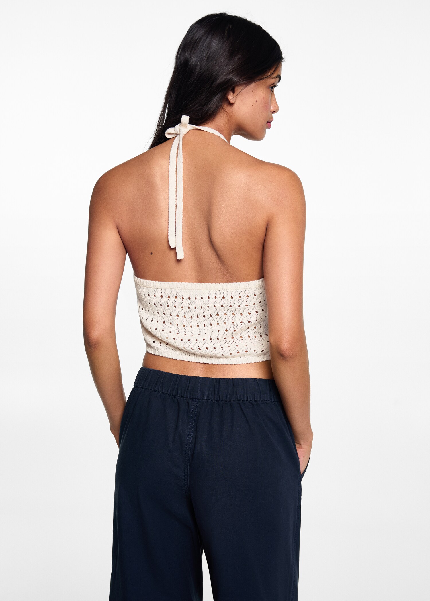 Top crochet emmanchures américaines - Verso de l’article
