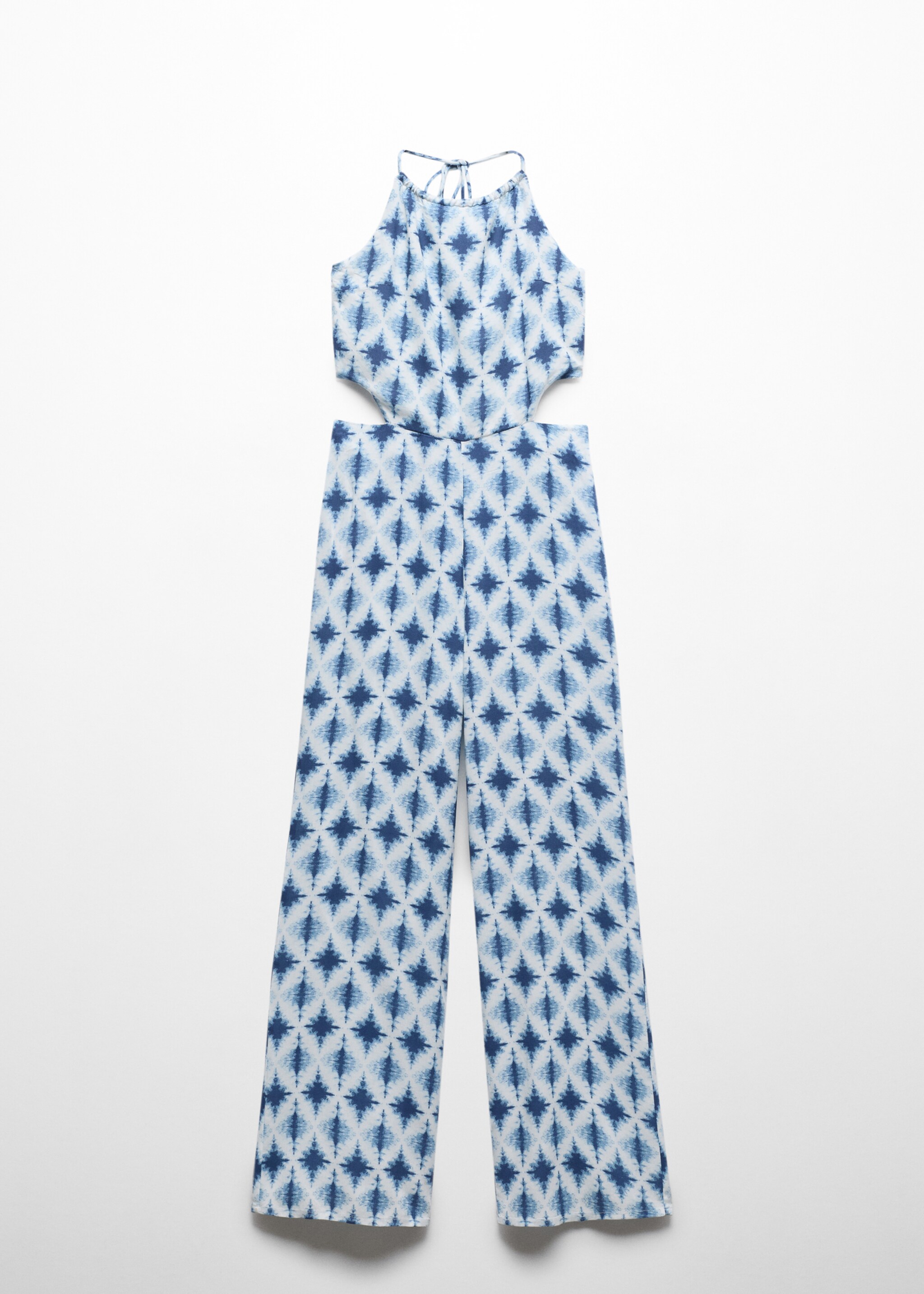 Printed jumpsuit with openings - Article without model