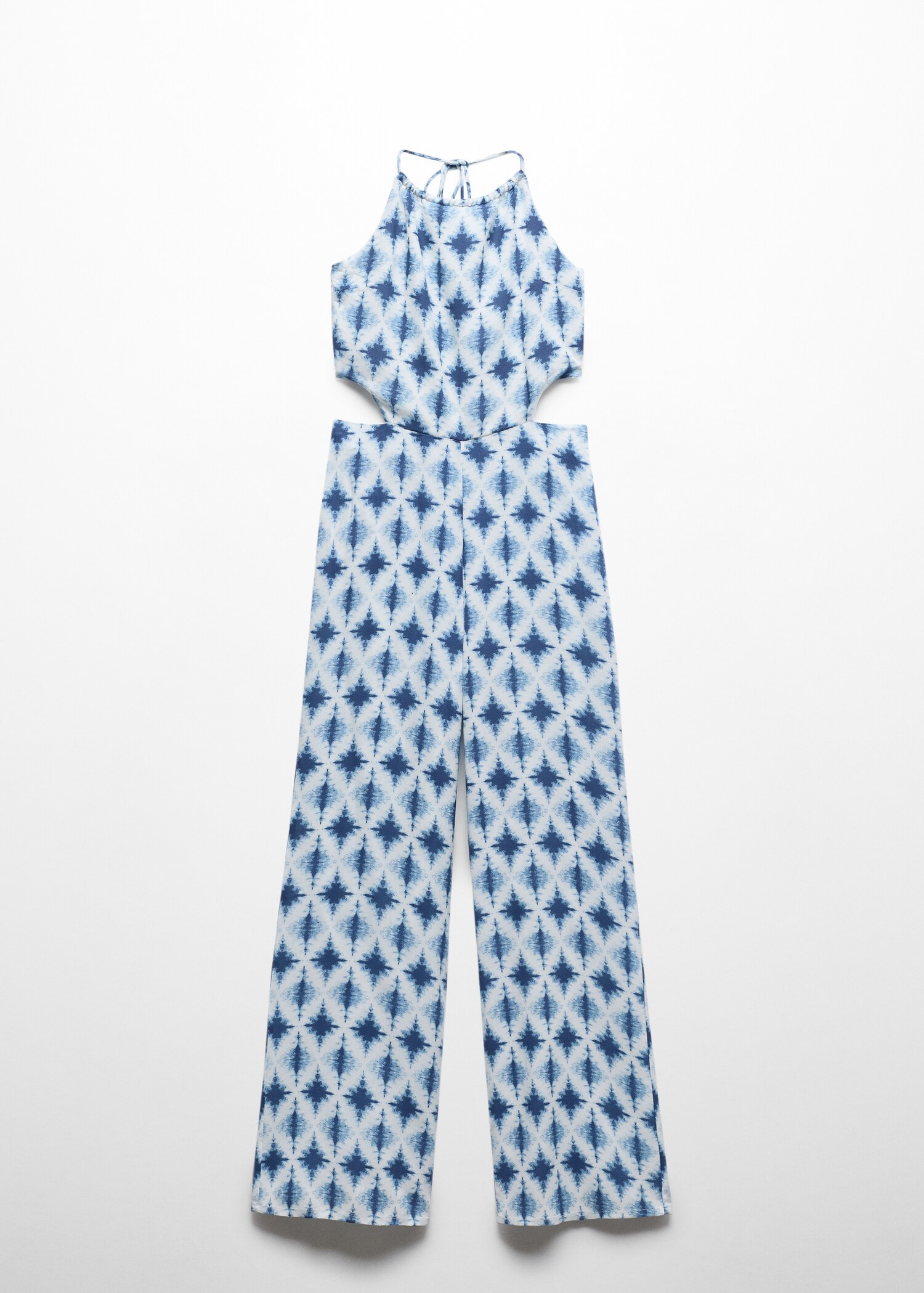 Printed jumpsuit with openings - Article without model