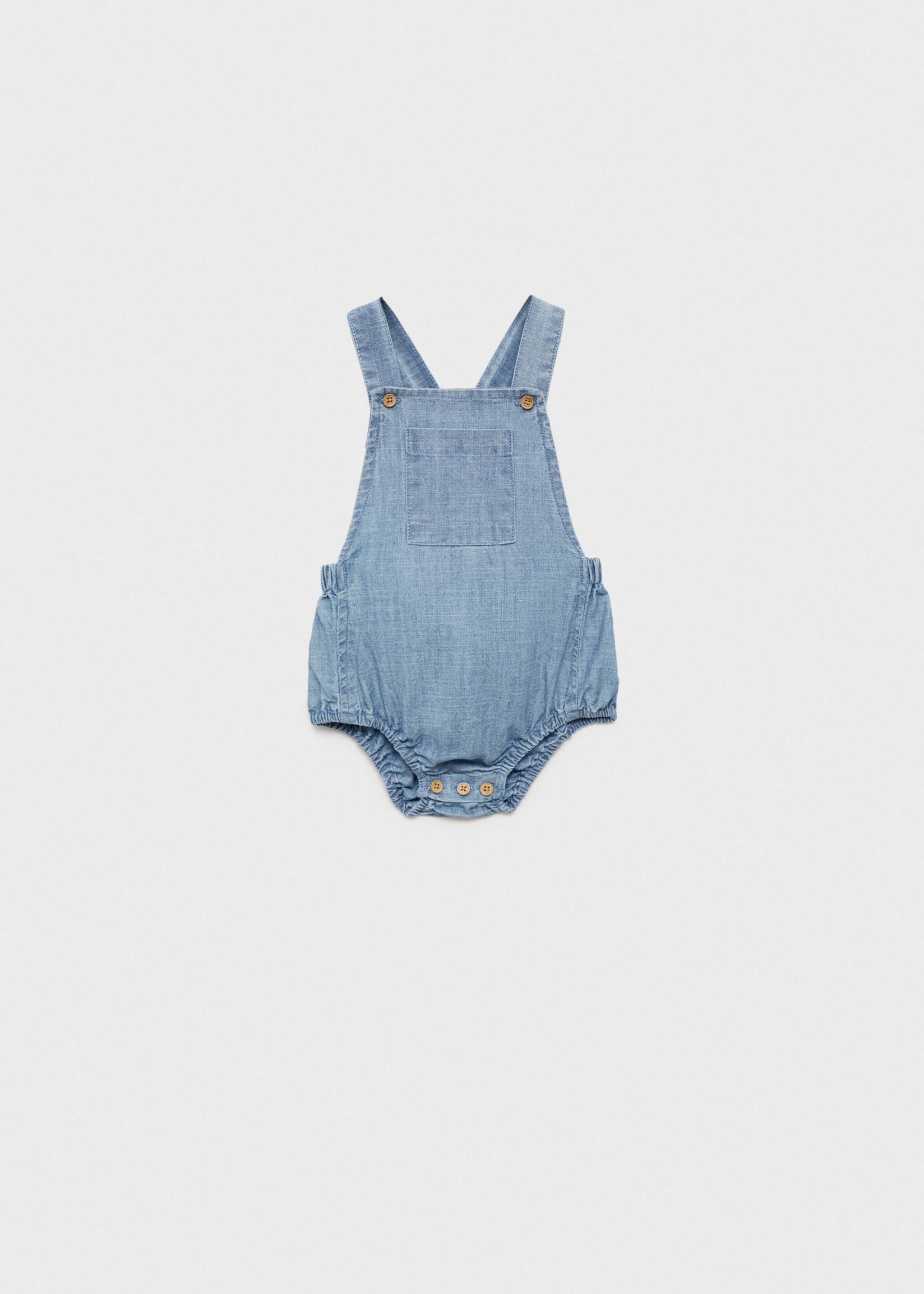 Cotton one-piece suit - Article without model, Light Blue. Ref: 67078275-00.