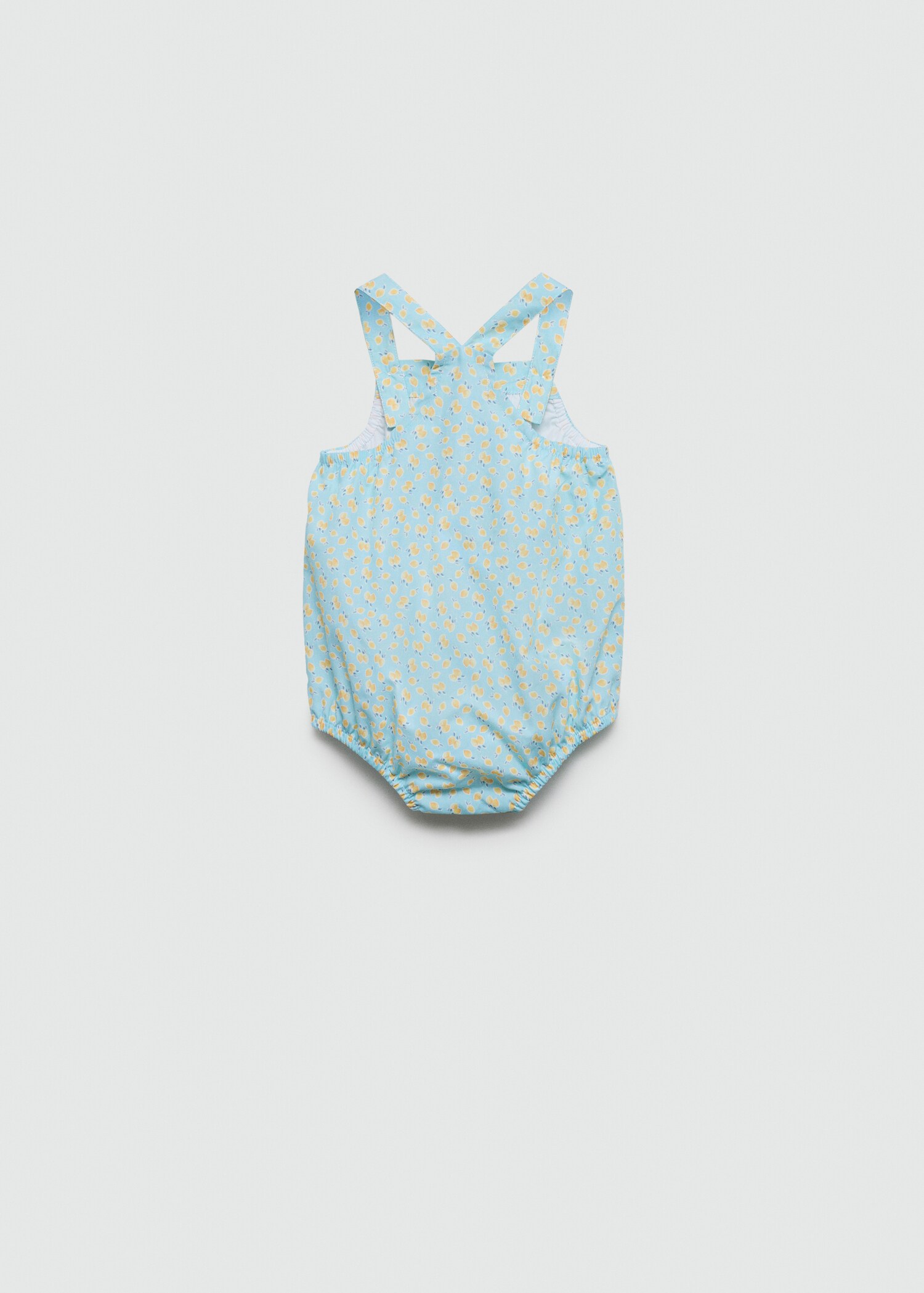 Print cotton one-piece suit - Reverse of the article