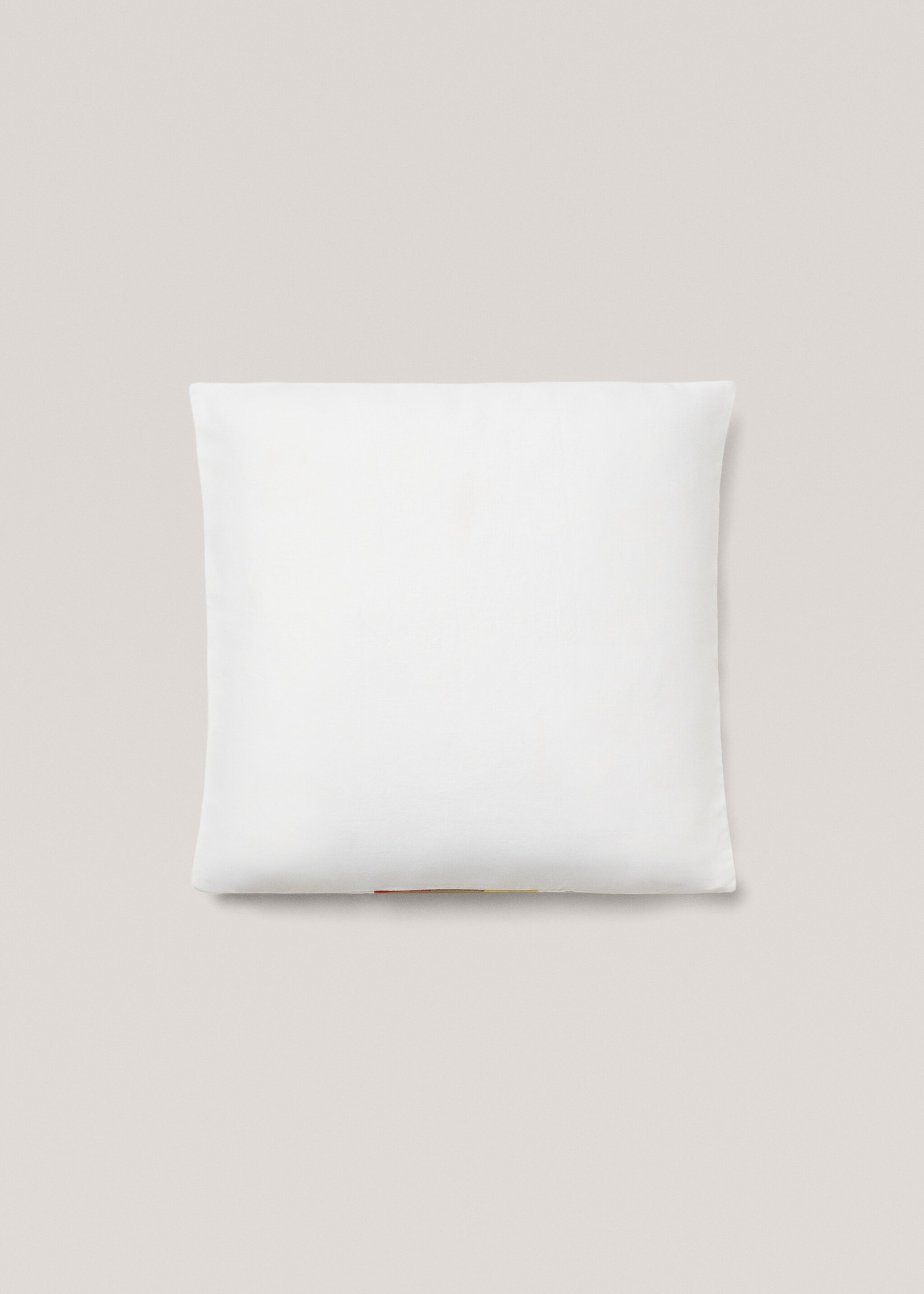 Față de pernuță de in 100 % cu dungi 50x50 cm - Detaliu al articolului 3