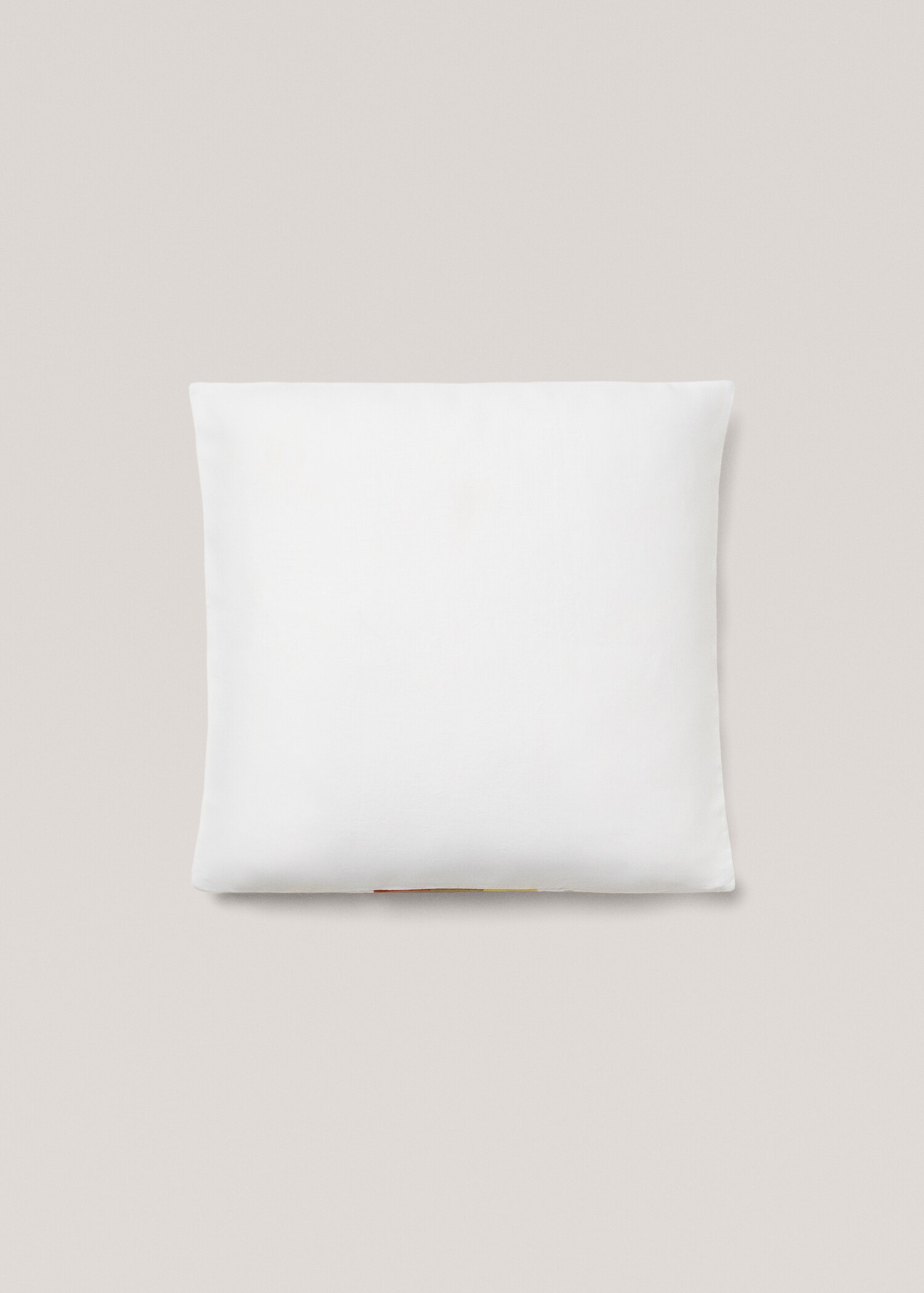 100% linen striped cushion cover 50x50cm - Details of the article 3