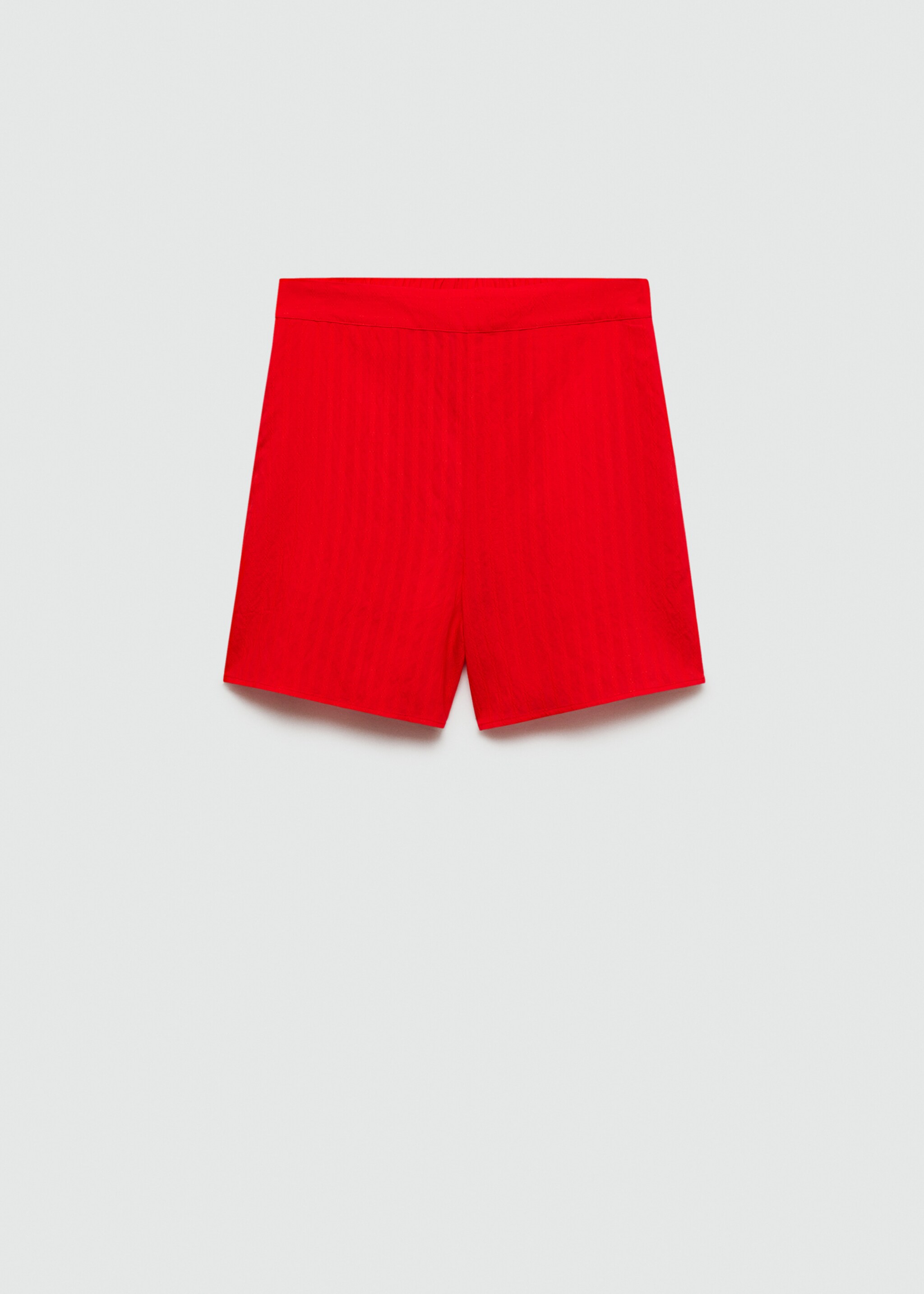 Stripe-printed shorts - Article without model
