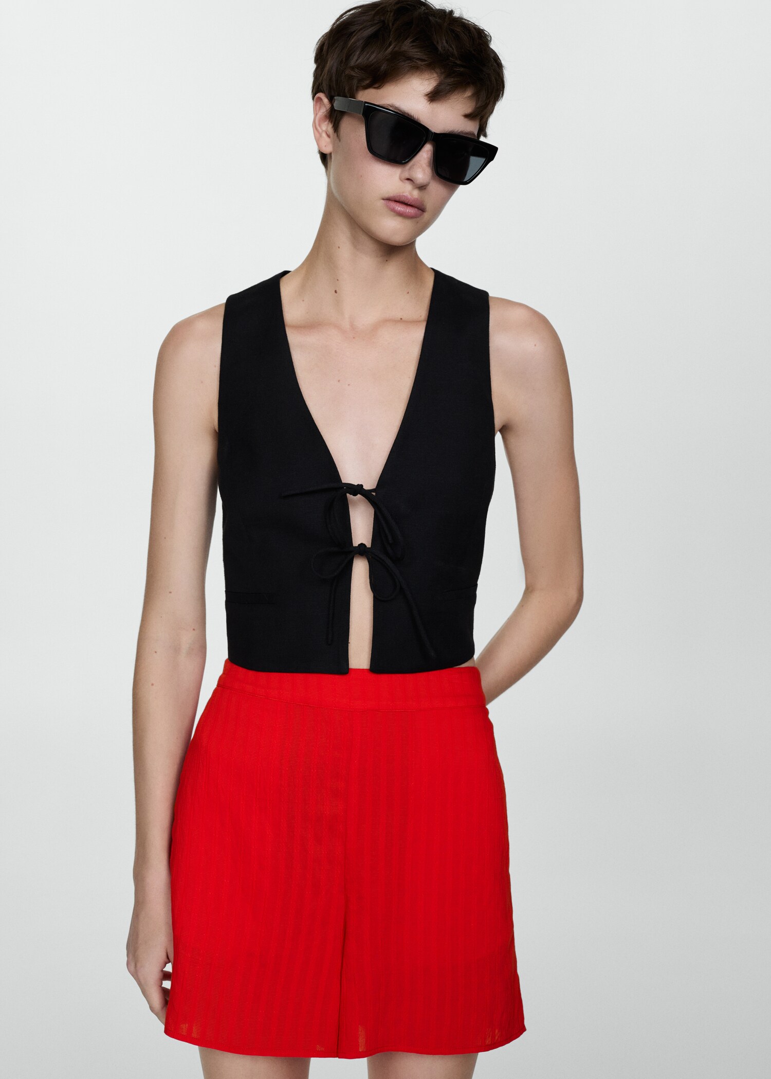 Shorts mit Streifenmuster - Detail des Artikels 2