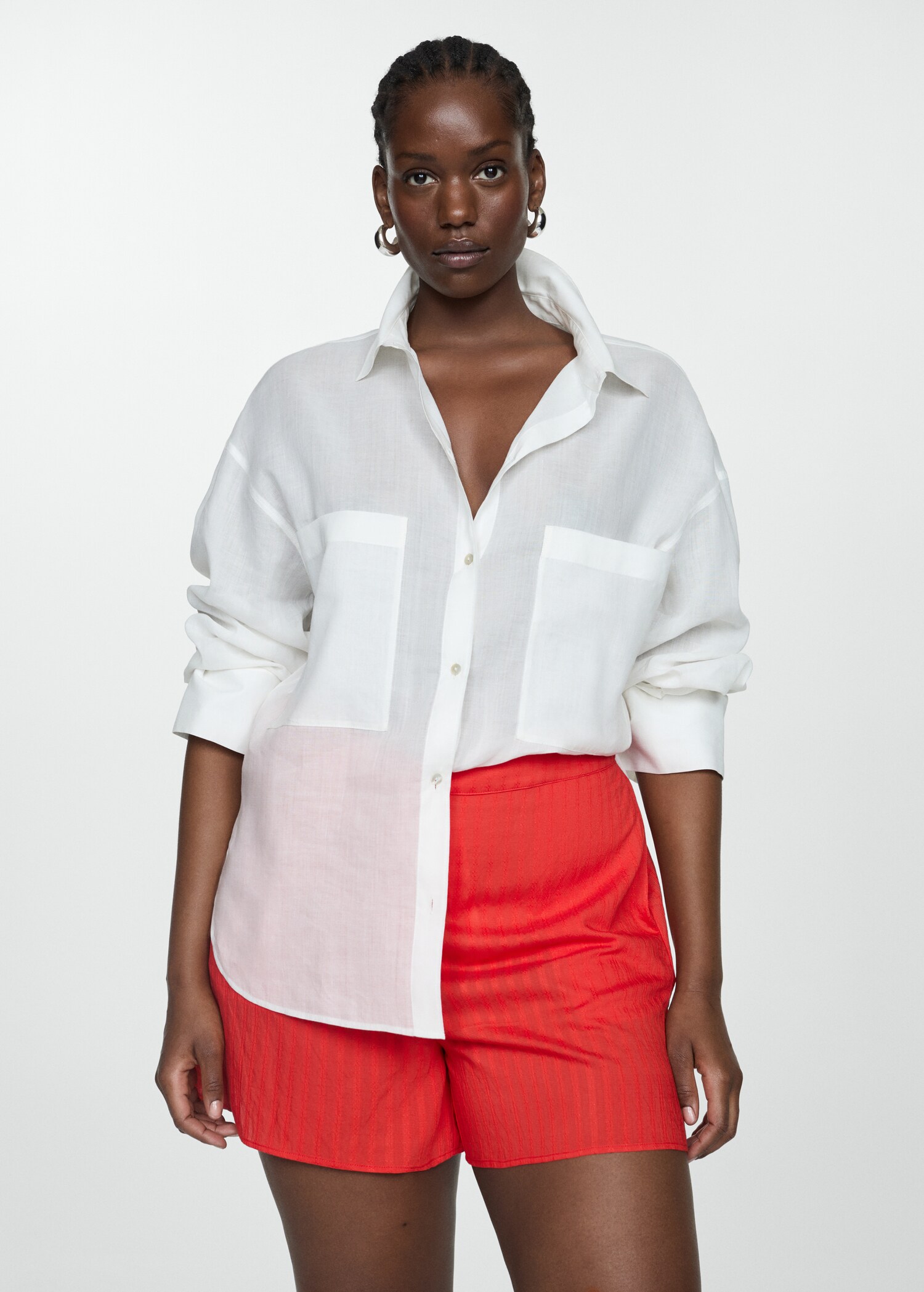 Shorts mit Streifenmuster - Detail des Artikels 4