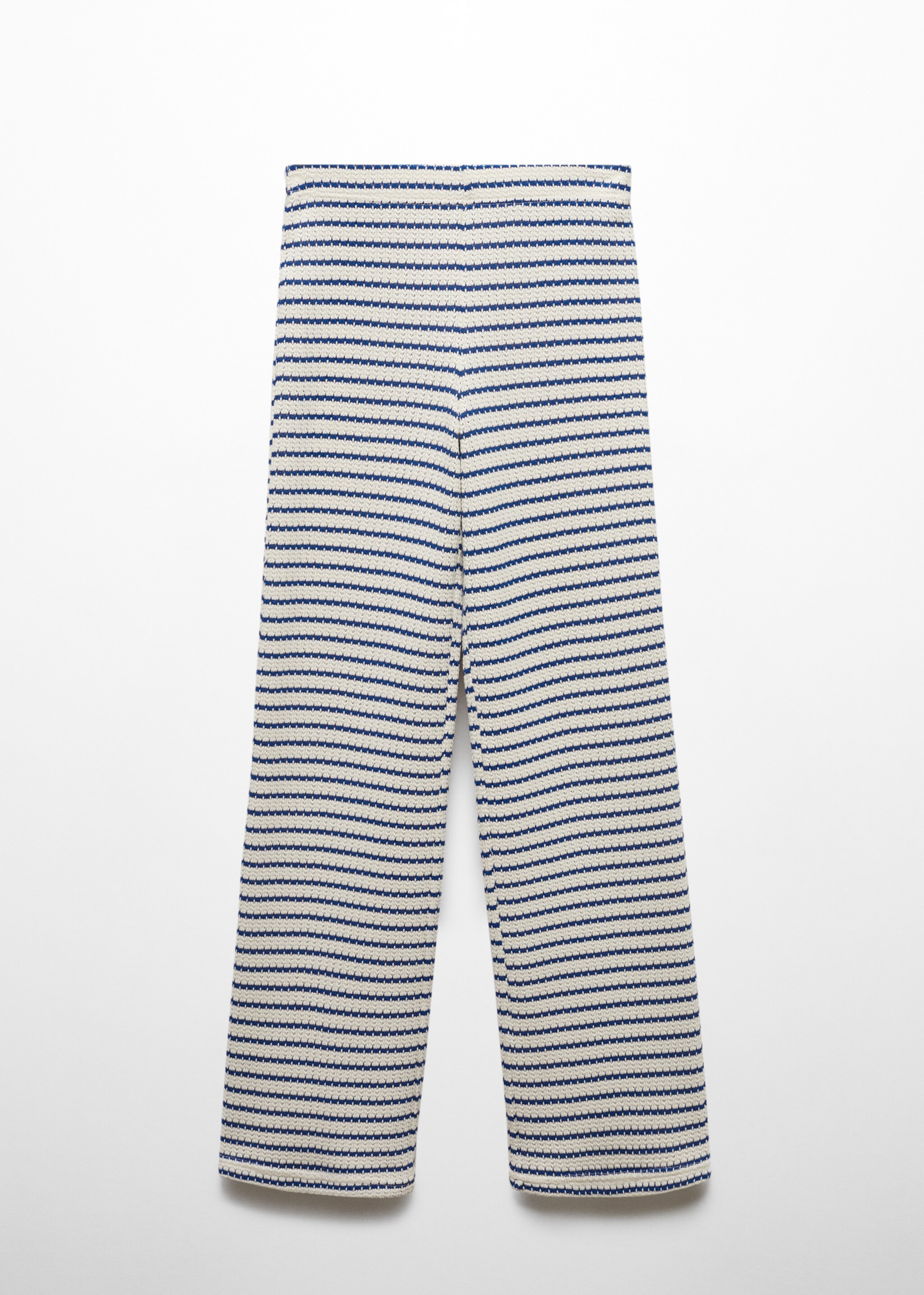 Crochet striped trousers - Article without model