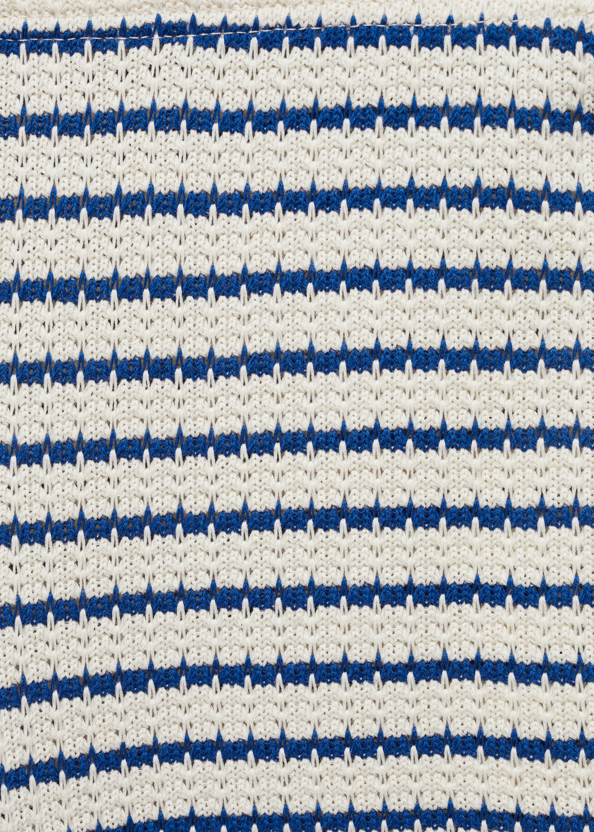Crochet striped trousers - Details of the article 8