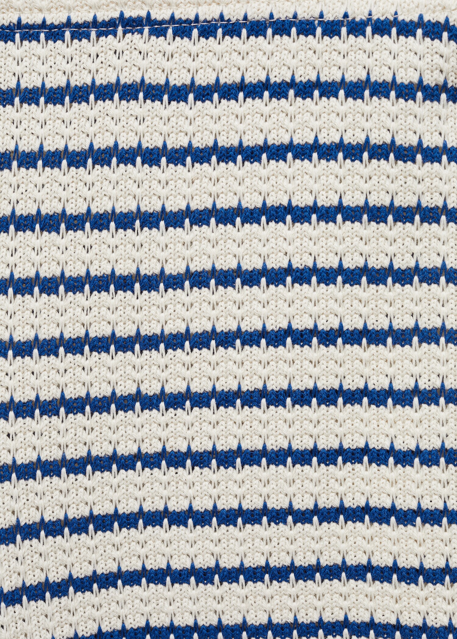 Crochet striped trousers - Details of the article 8
