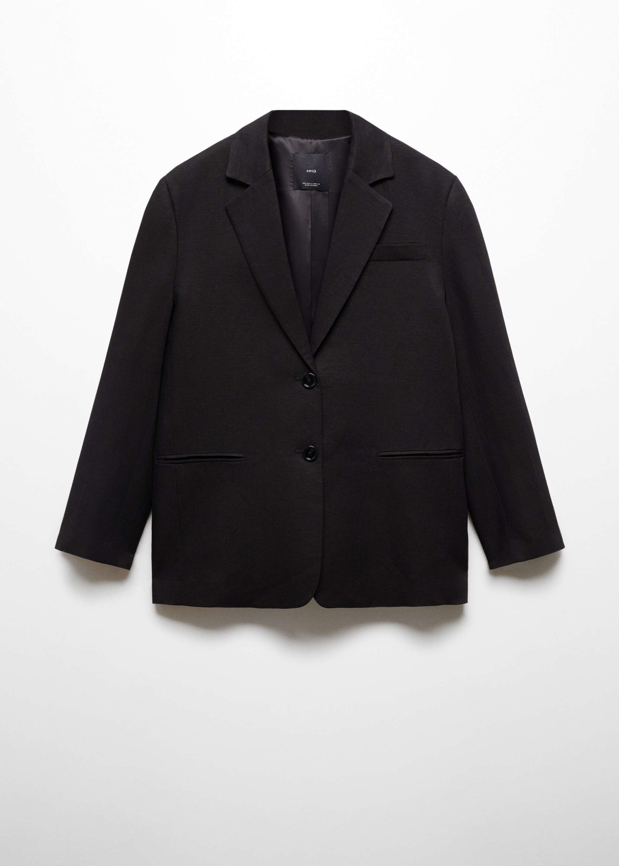 Linen jacket with buttons - Article without model