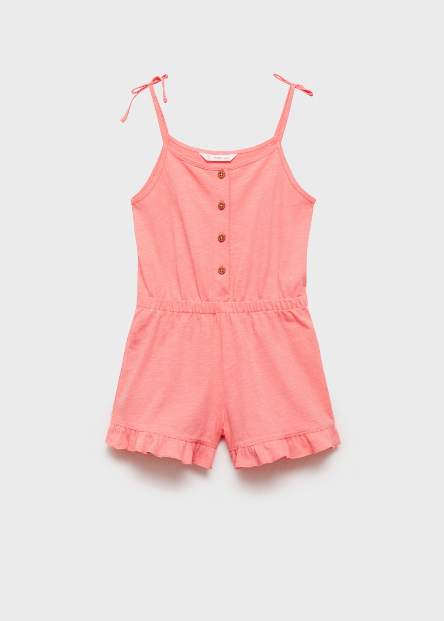 Bomull kort jumpsuit - Artikel utan modell