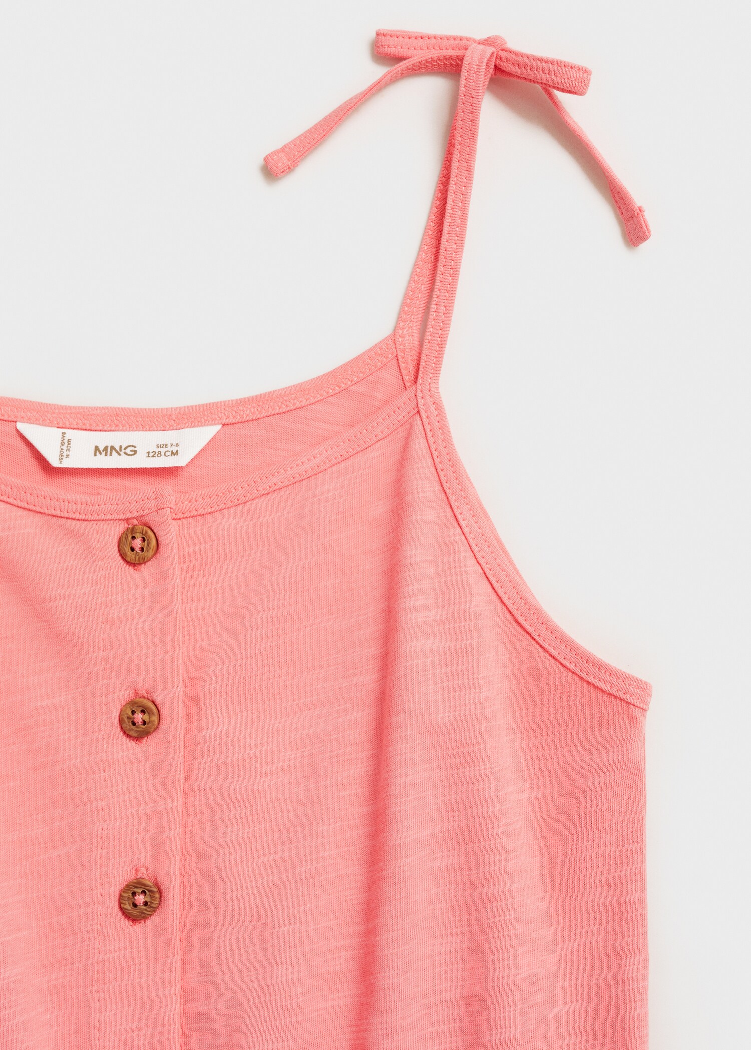 Bomull kort jumpsuit - Detaljer om artikeln 8