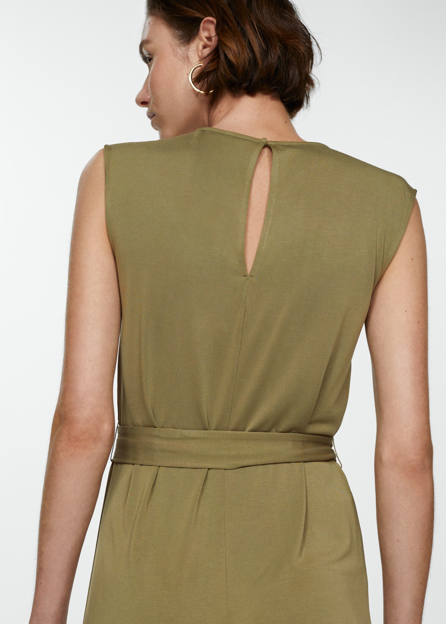Bow long jumpsuit - Details of the article 6