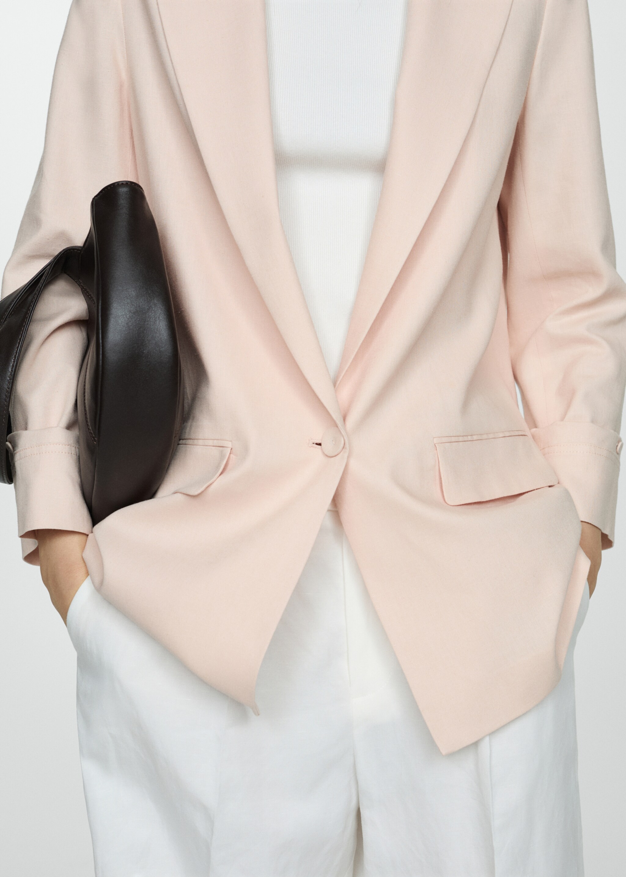 Blazer lino puños abotonados - Detalle del artículo 6
