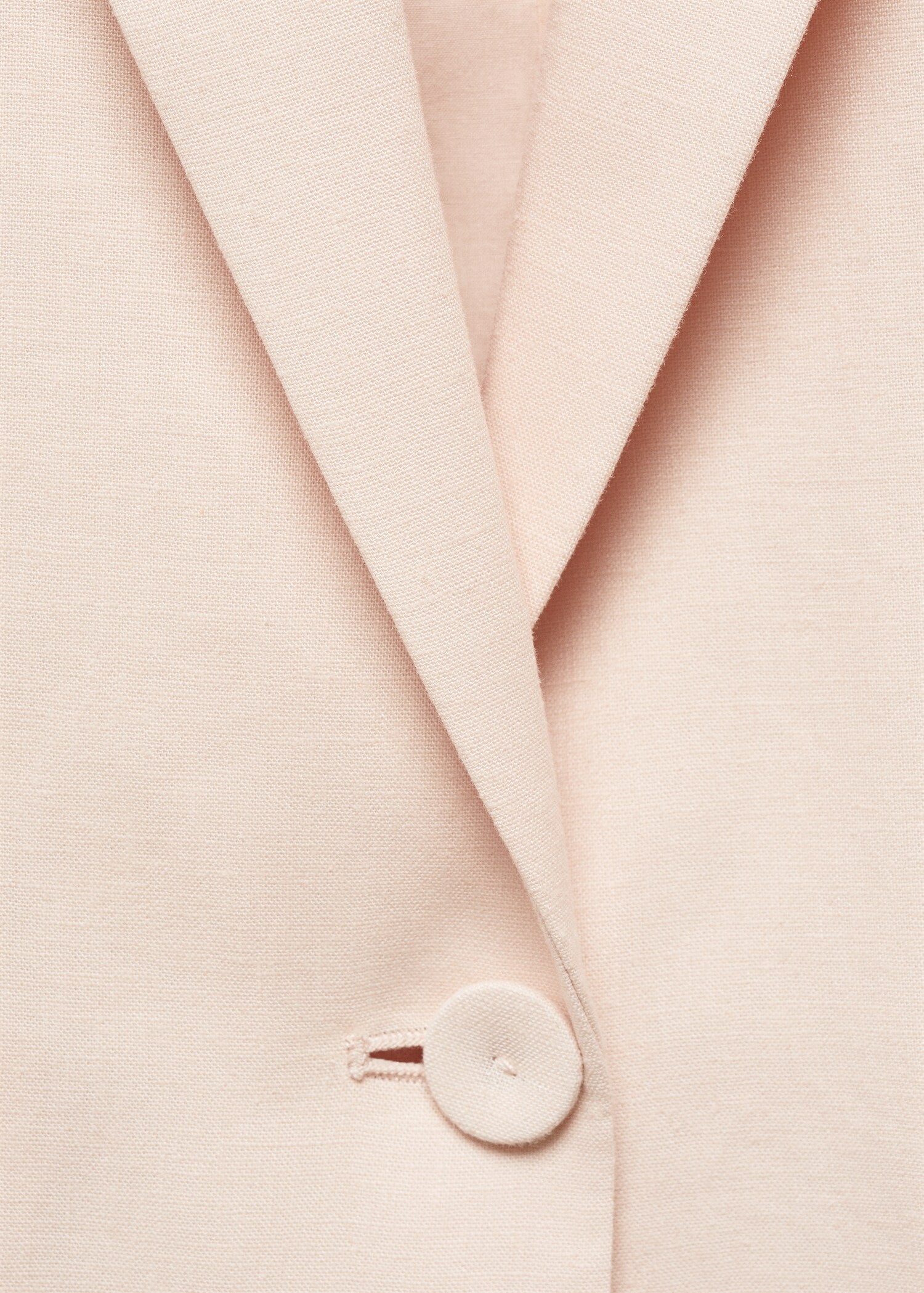 Linen jacket with buttoned cuffs - Details of the article 8