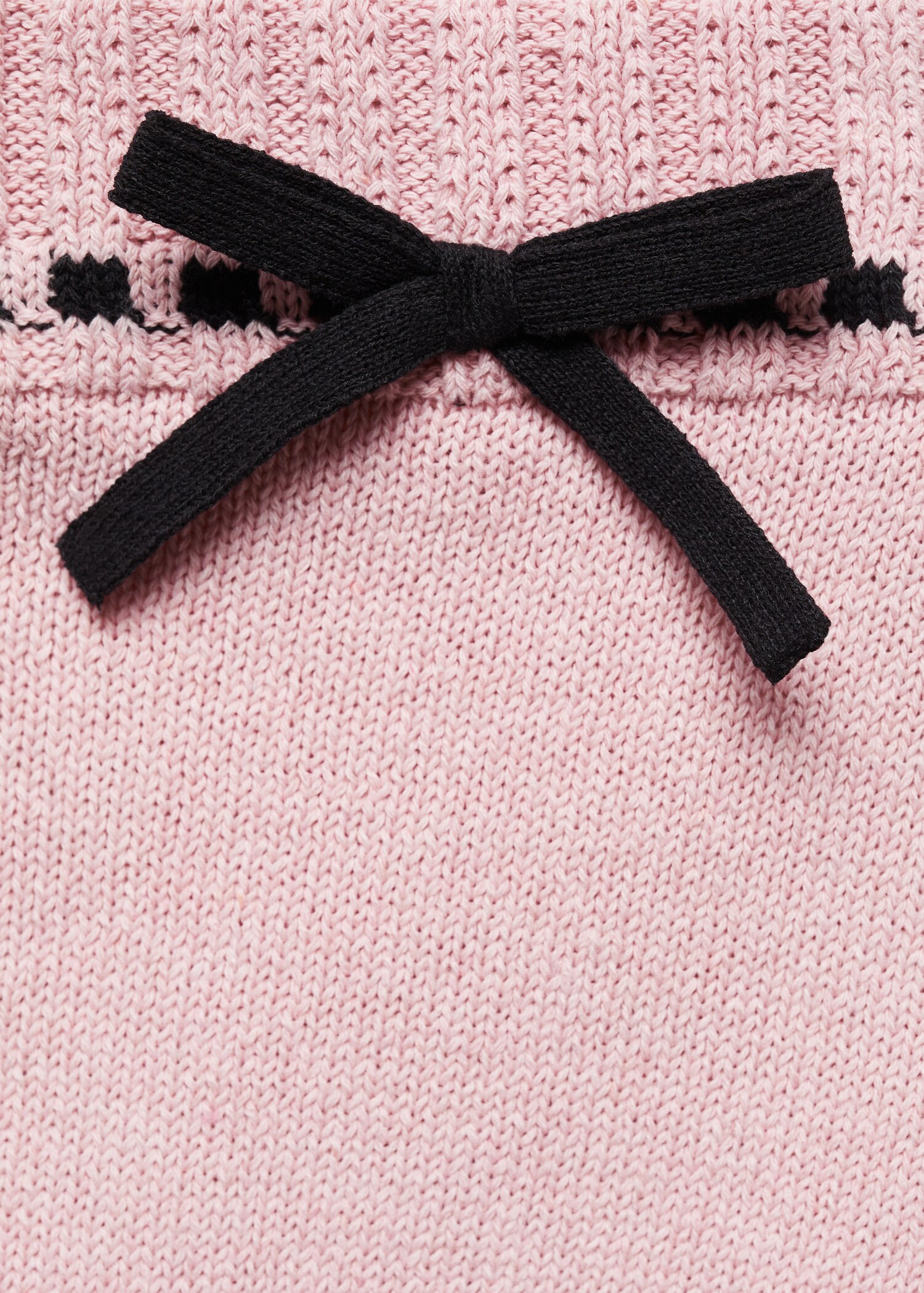 Contrast shorts with bow detail - Details of the article 8