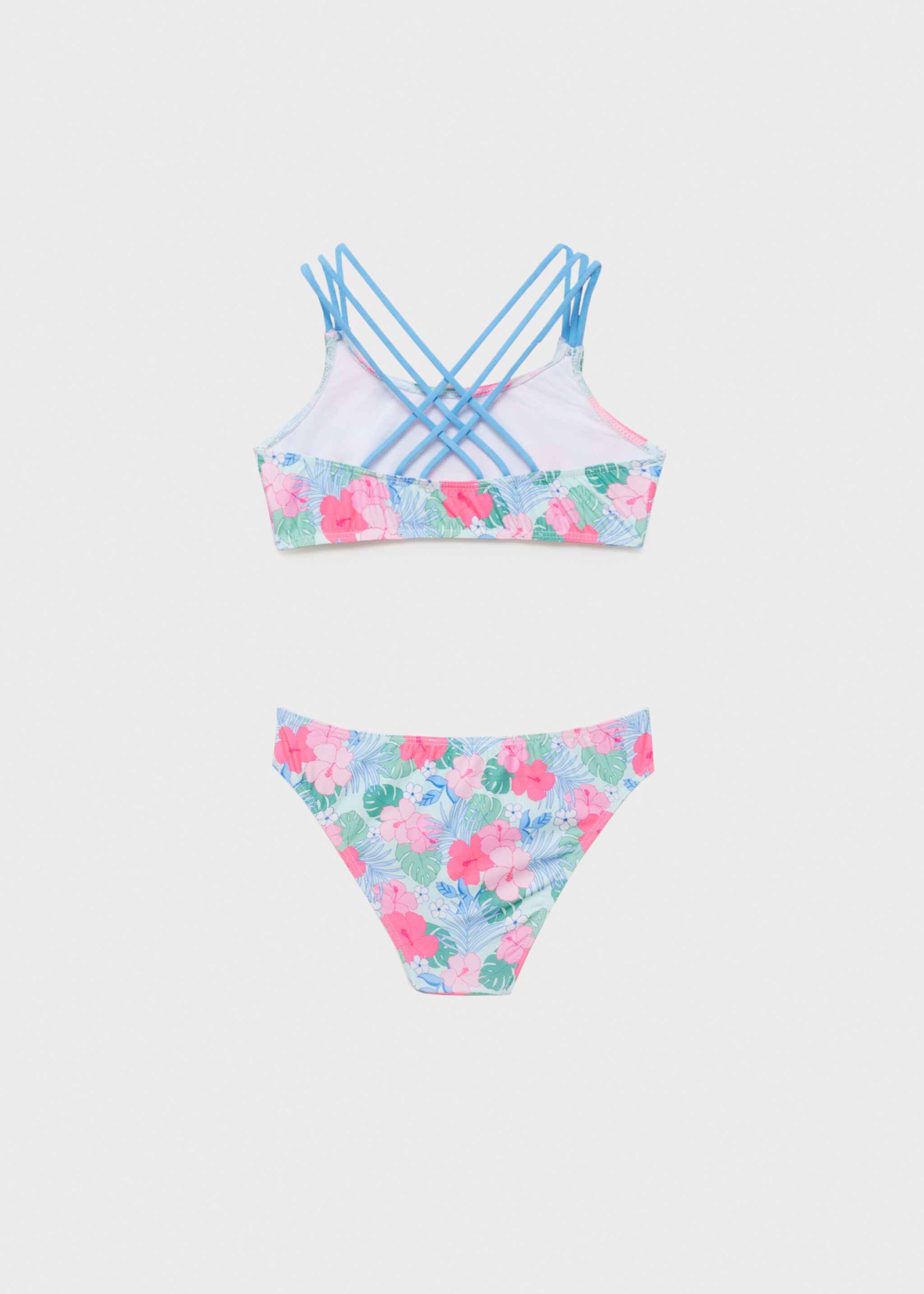 Floral print bikini - Reverse of the article