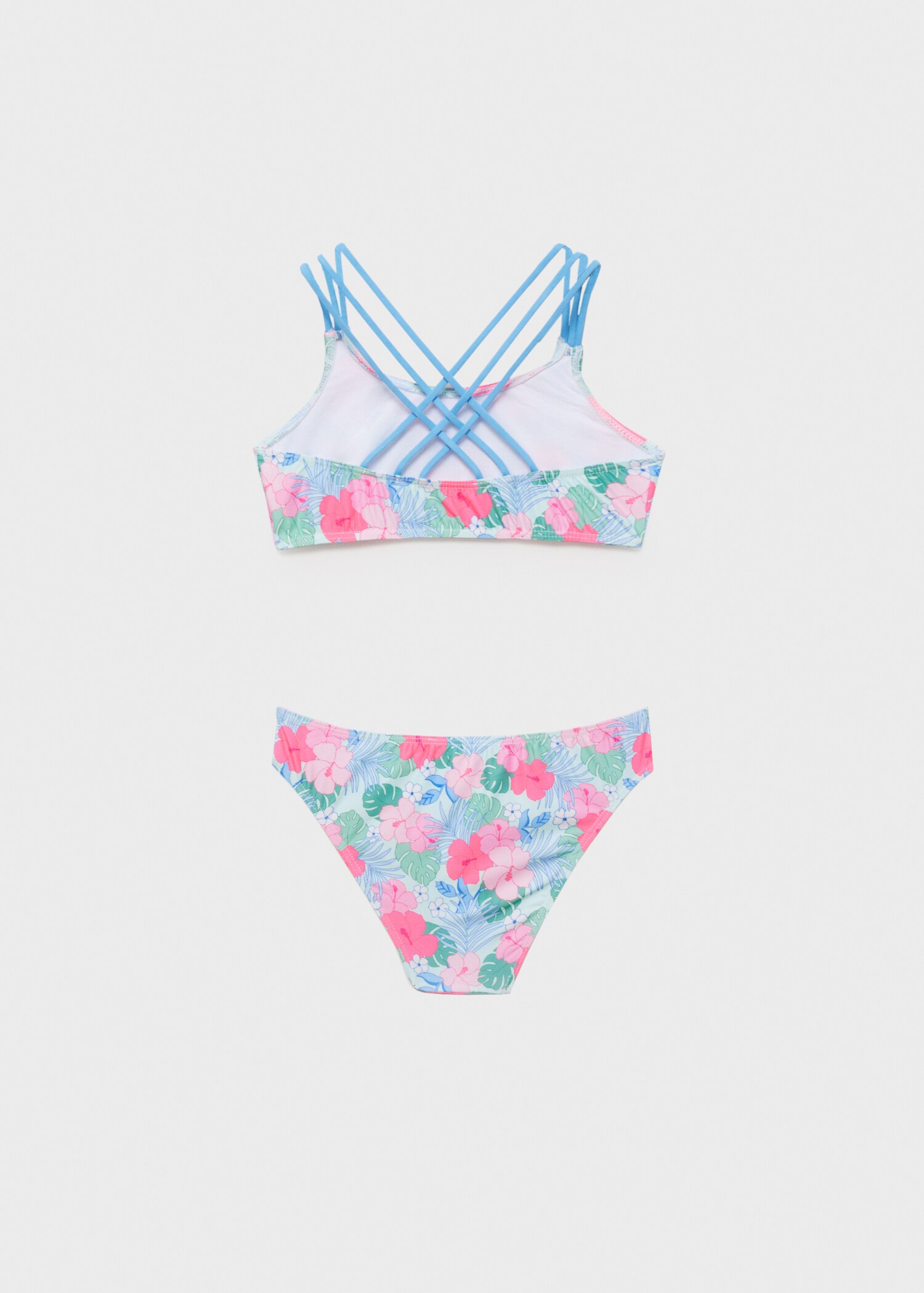 Floral print bikini - Reverse of the article