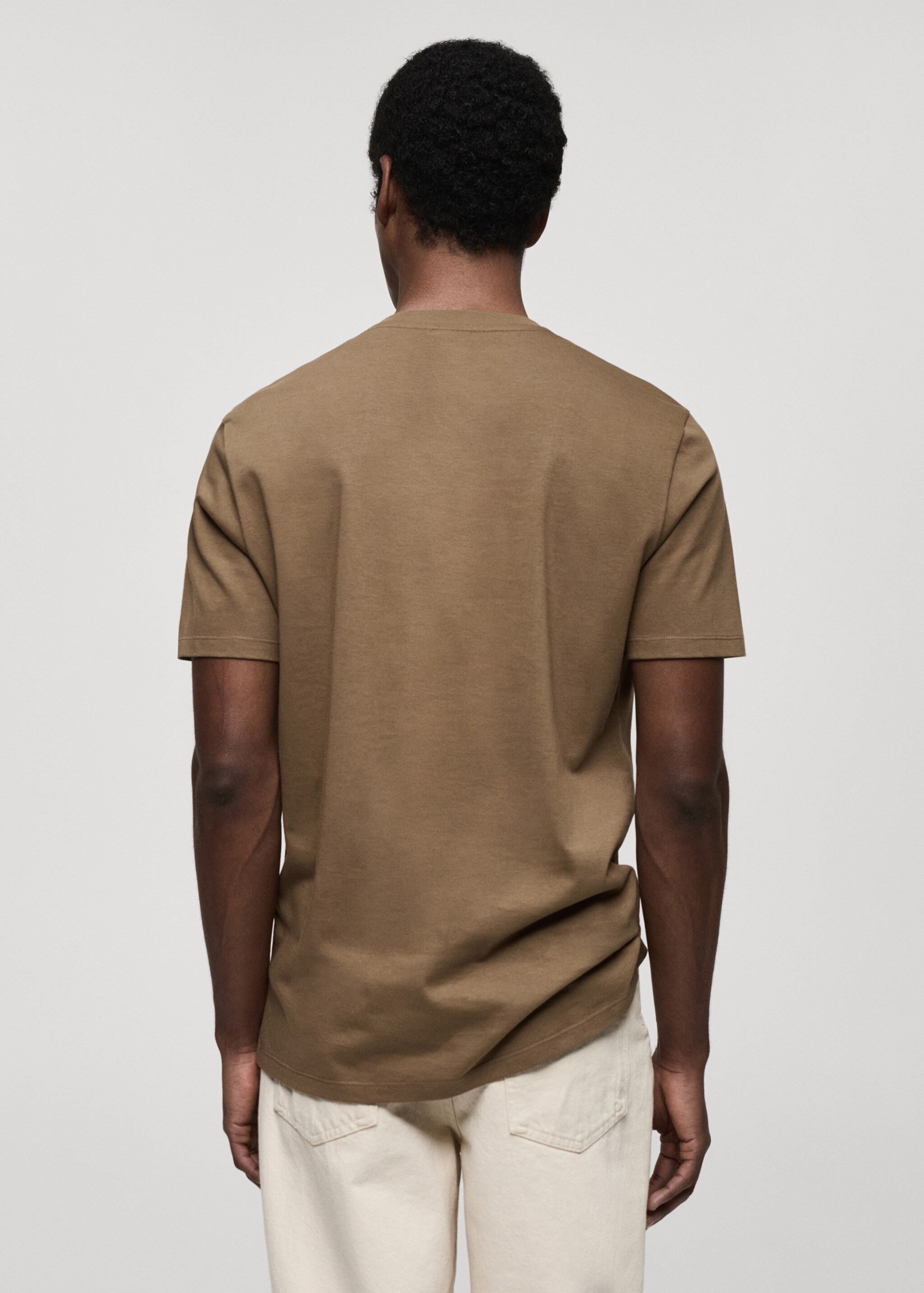 Samarreta slim fit estampat - Revers de l'article