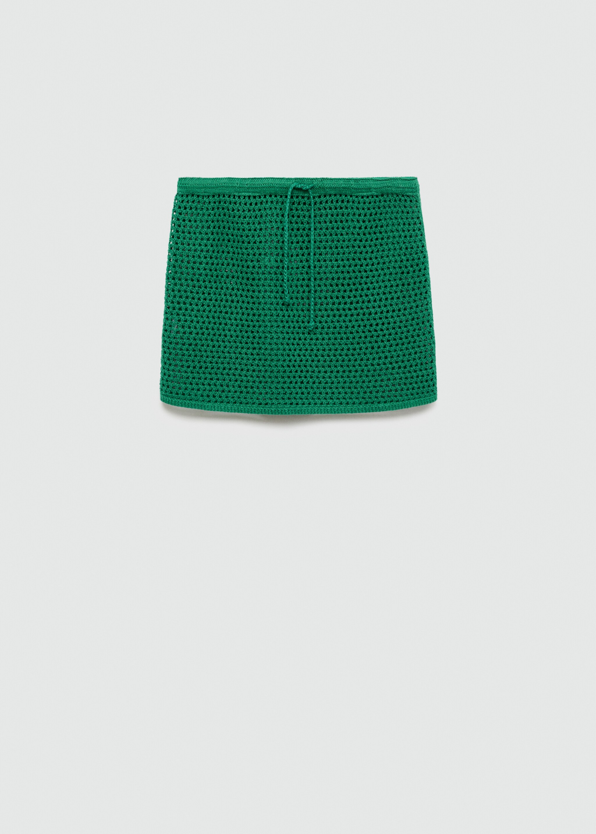 Crochet mini skirt - Article without model