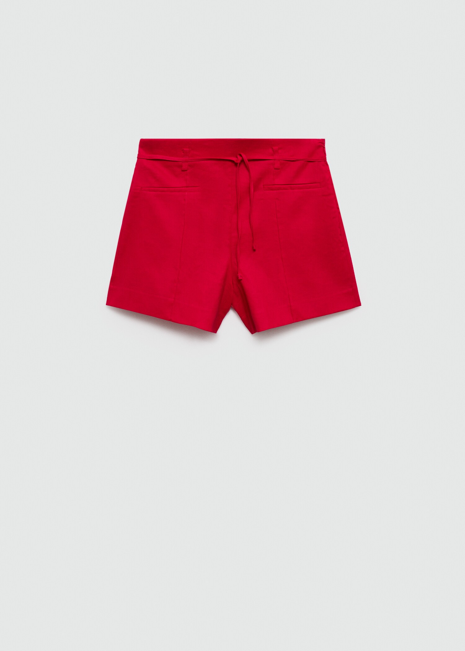 Linen shorts with bow - Article without model
