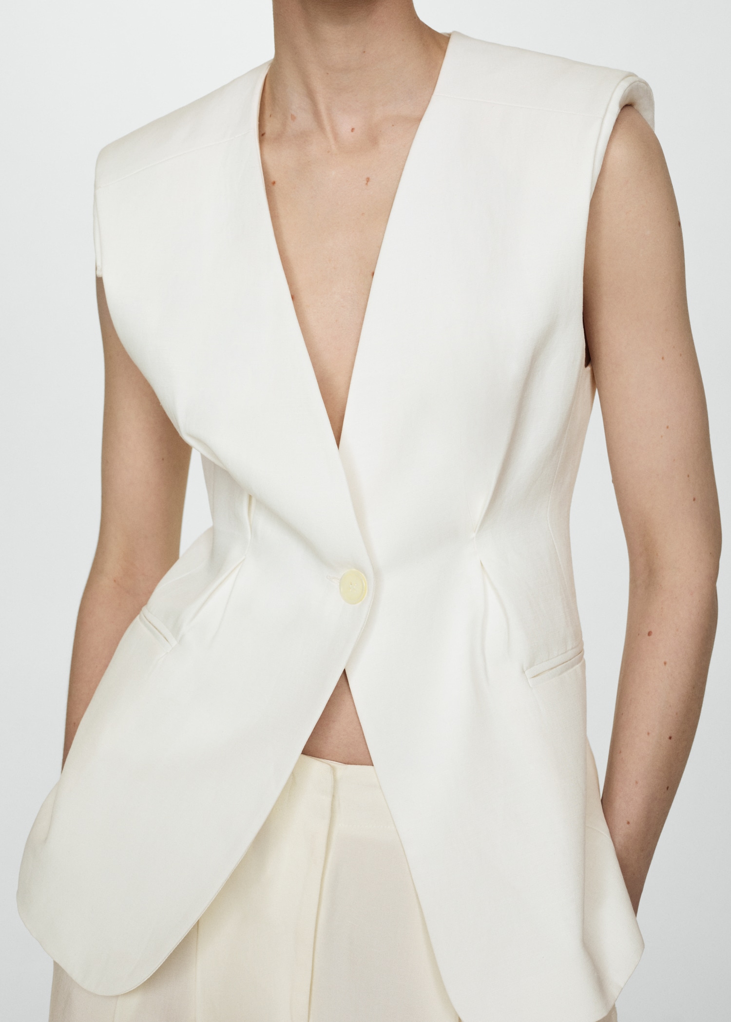 Mango Outlet Chaleco Blazer Mujer Mango Mujer Mango Outlet Chaleco