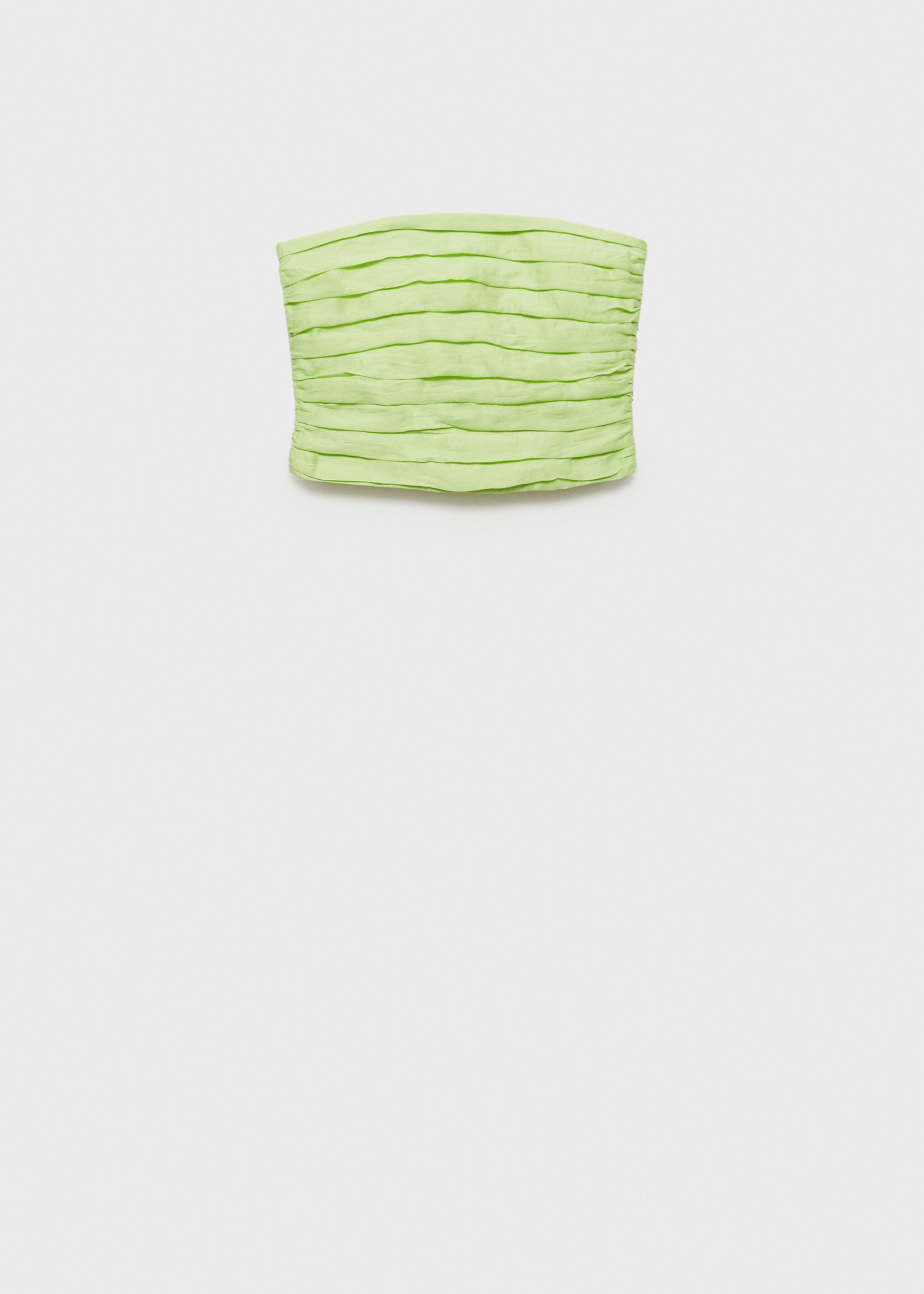 Crop top drapé - Article sans modèle