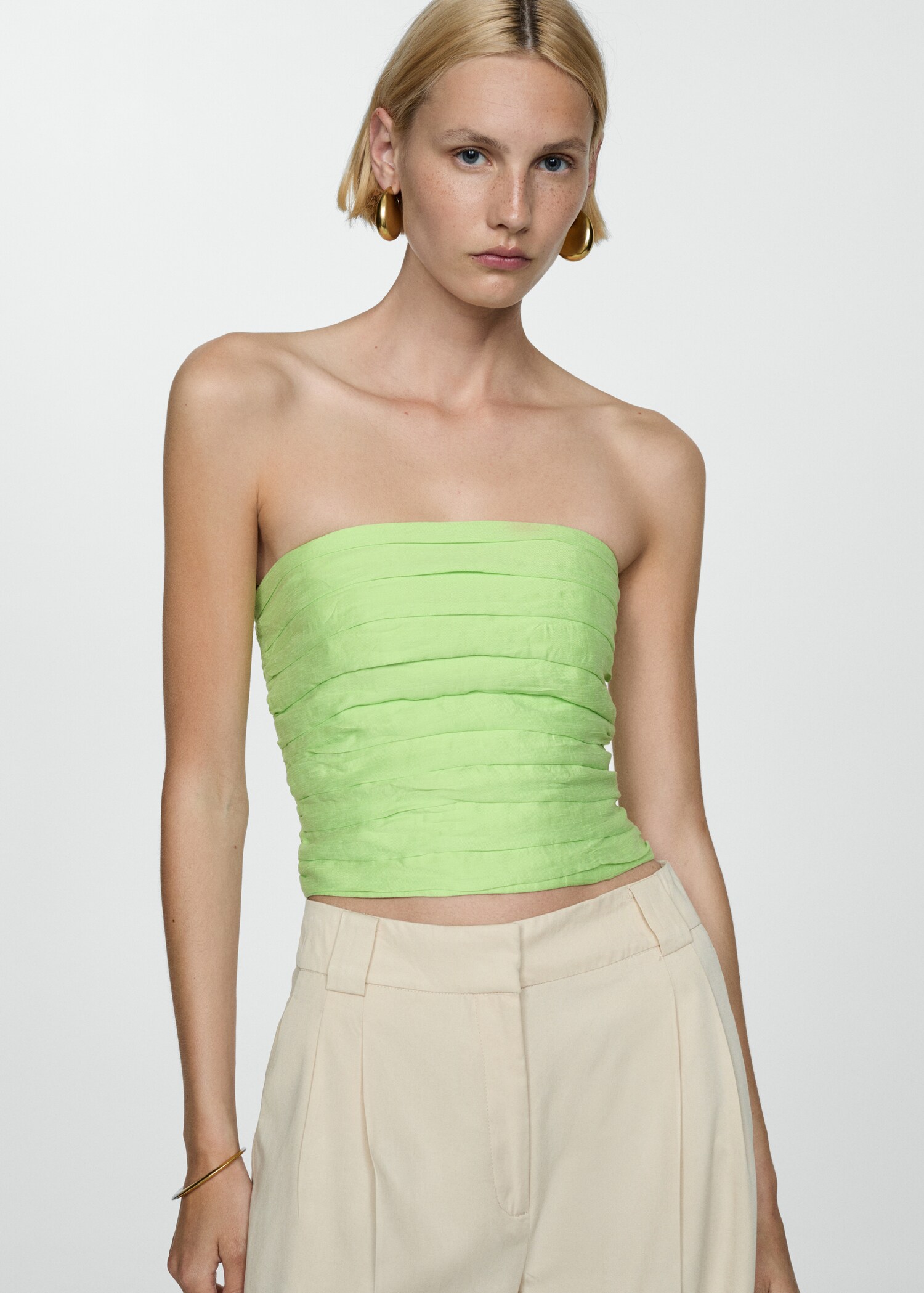 Crop top drapé - Détail de l'article 2