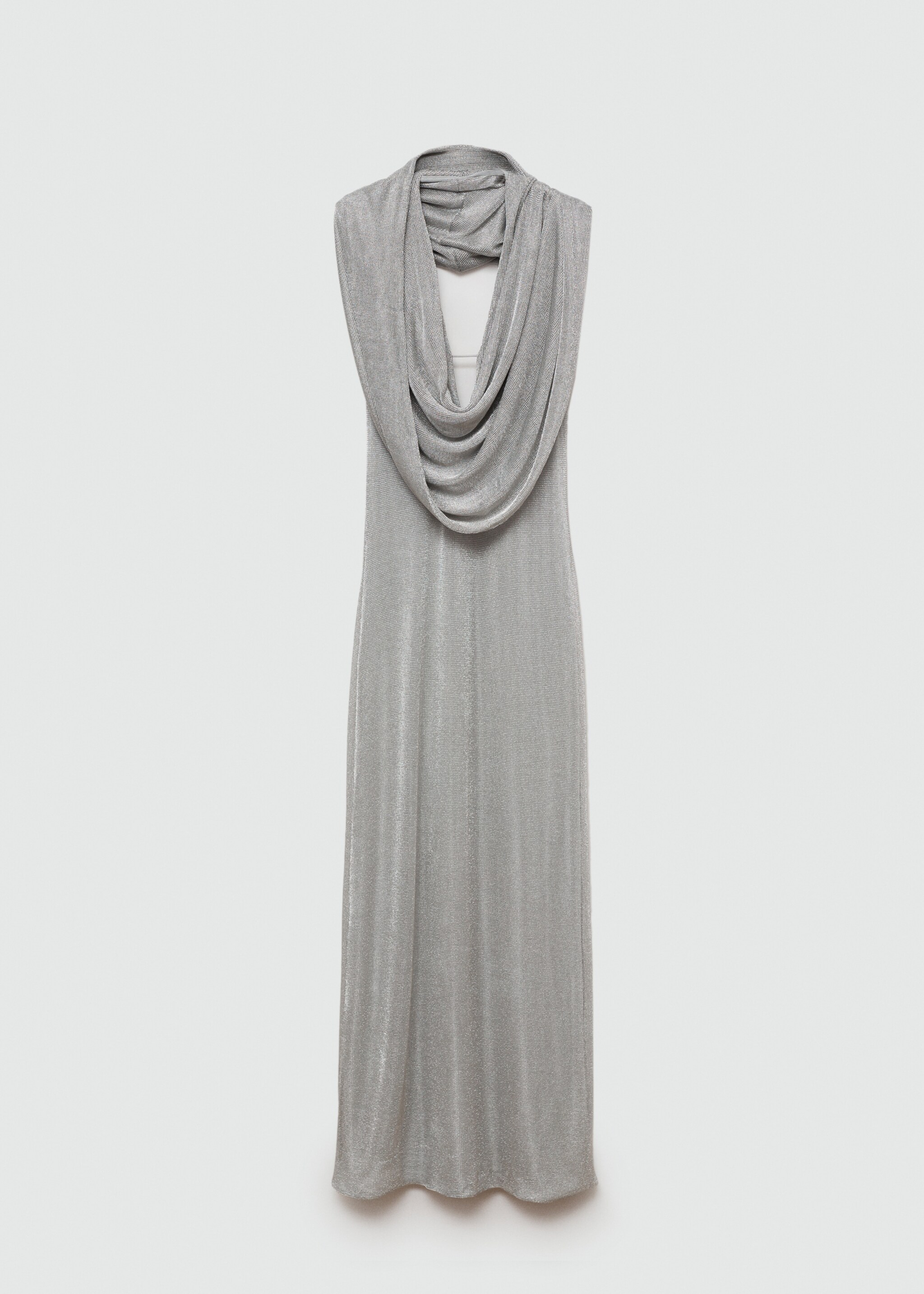 Lurex multi-position hooded dress - Article without model