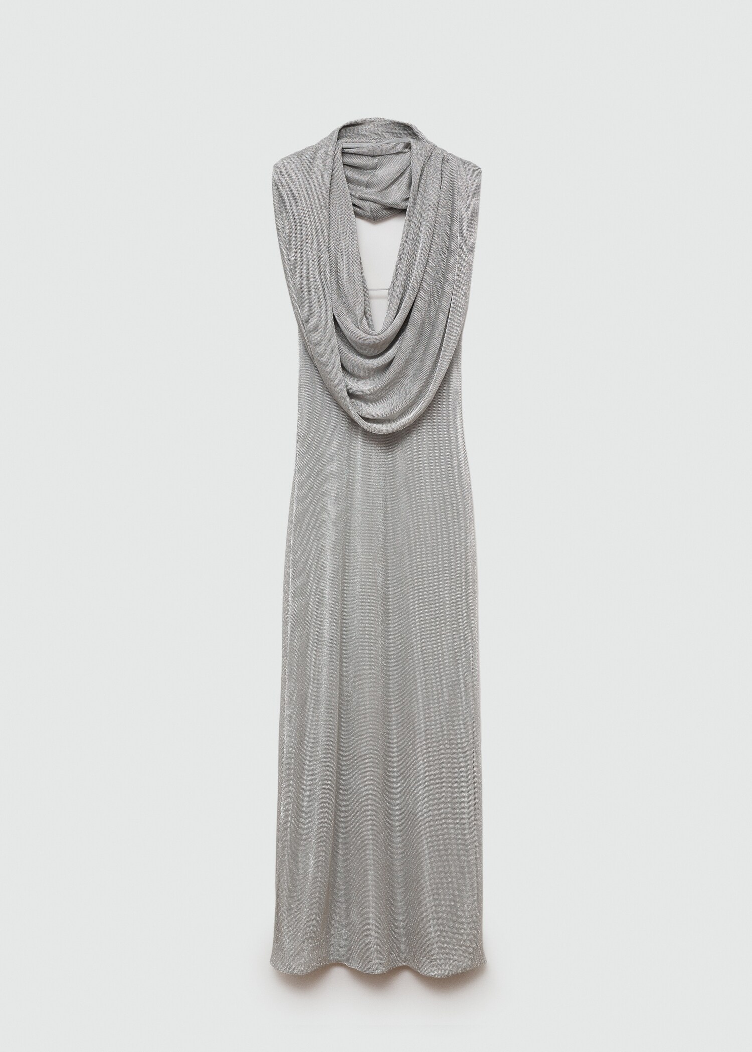 Lurex multi-position hooded dress - Article without model