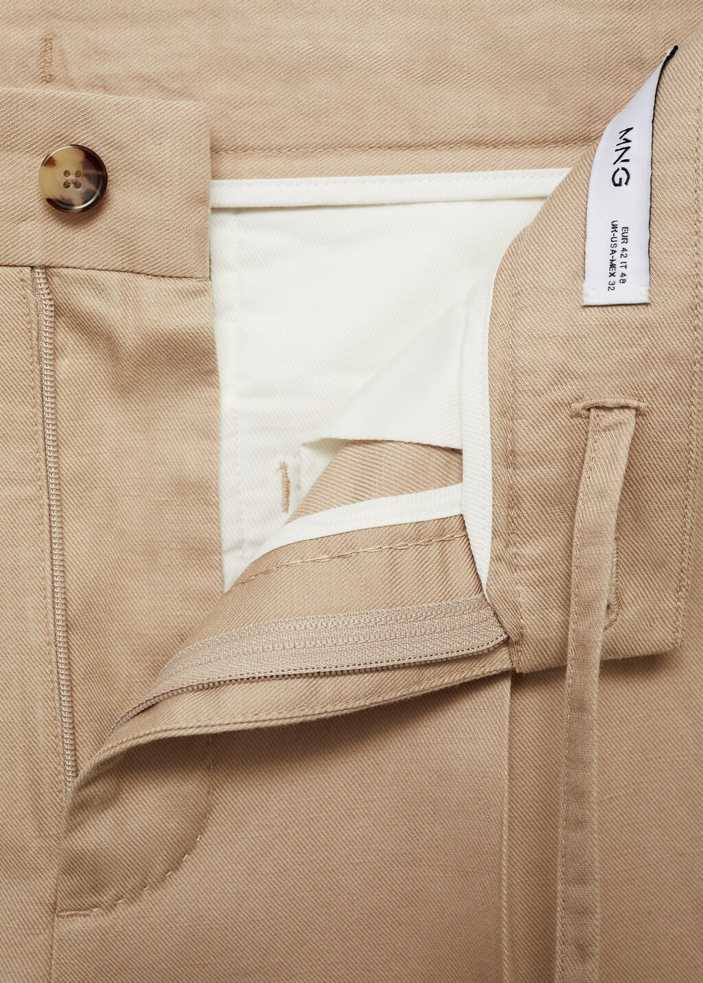 【送料&関税込】  Structured Linen Pleated Pant CAITS Cotton Linen Trousers for Men Pleated Front Pants