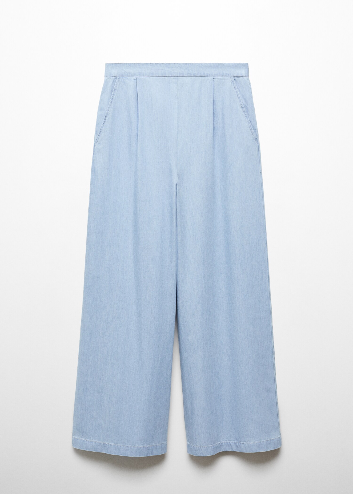 Pleated culottes trousers - Article without model