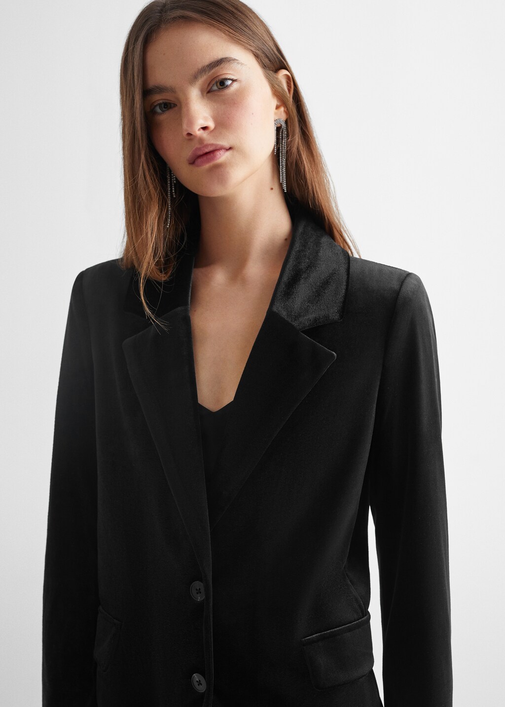 Velvet blazer - Teen Girl | MANGO OUTLET USA Velvet blazer - Teen Girl | MANGO OUTLET USA