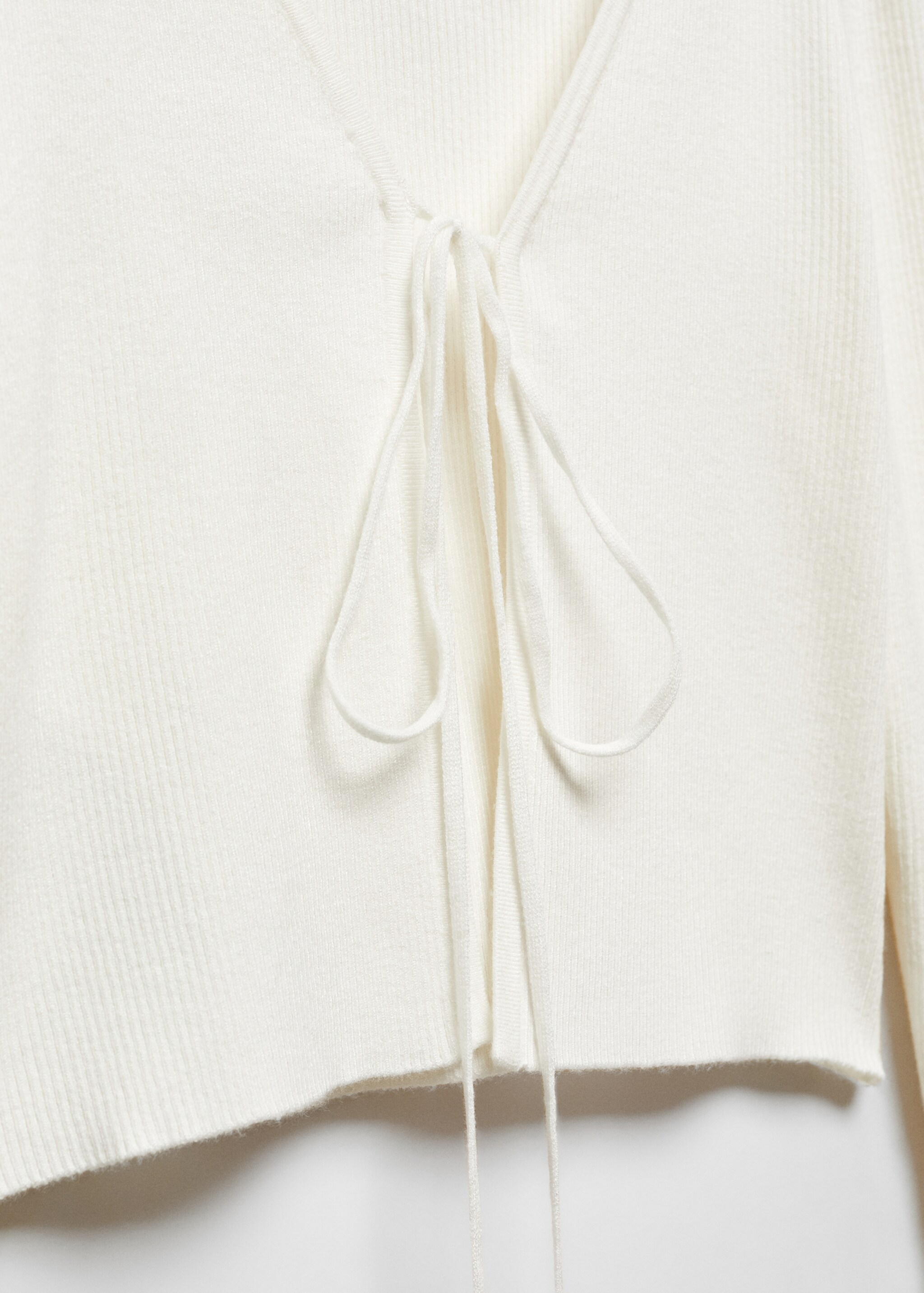 Strickcardigan mit Schleife - Detail des Artikels 8
