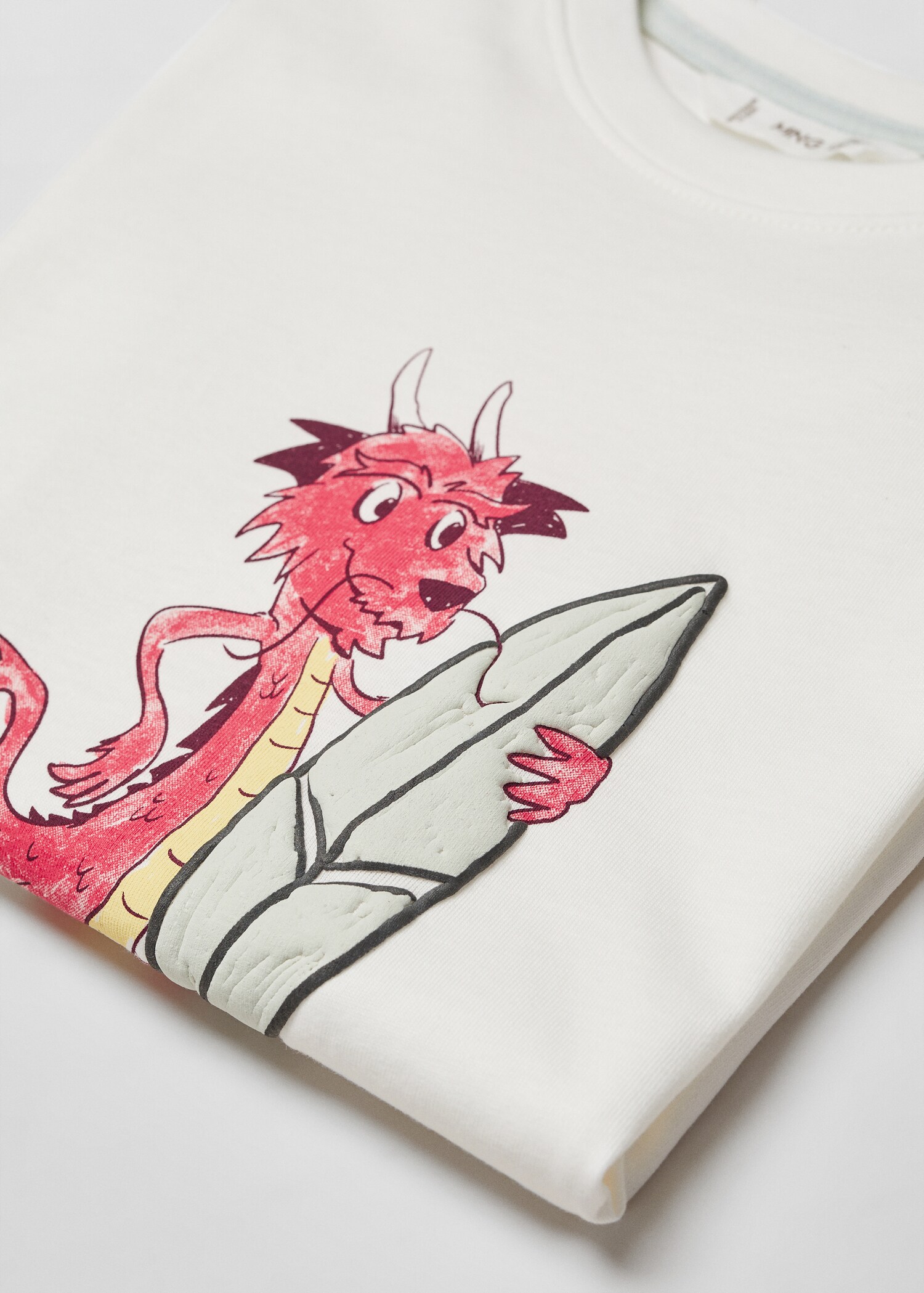 Printed cotton-blend T-shirt - Details of the article 8
